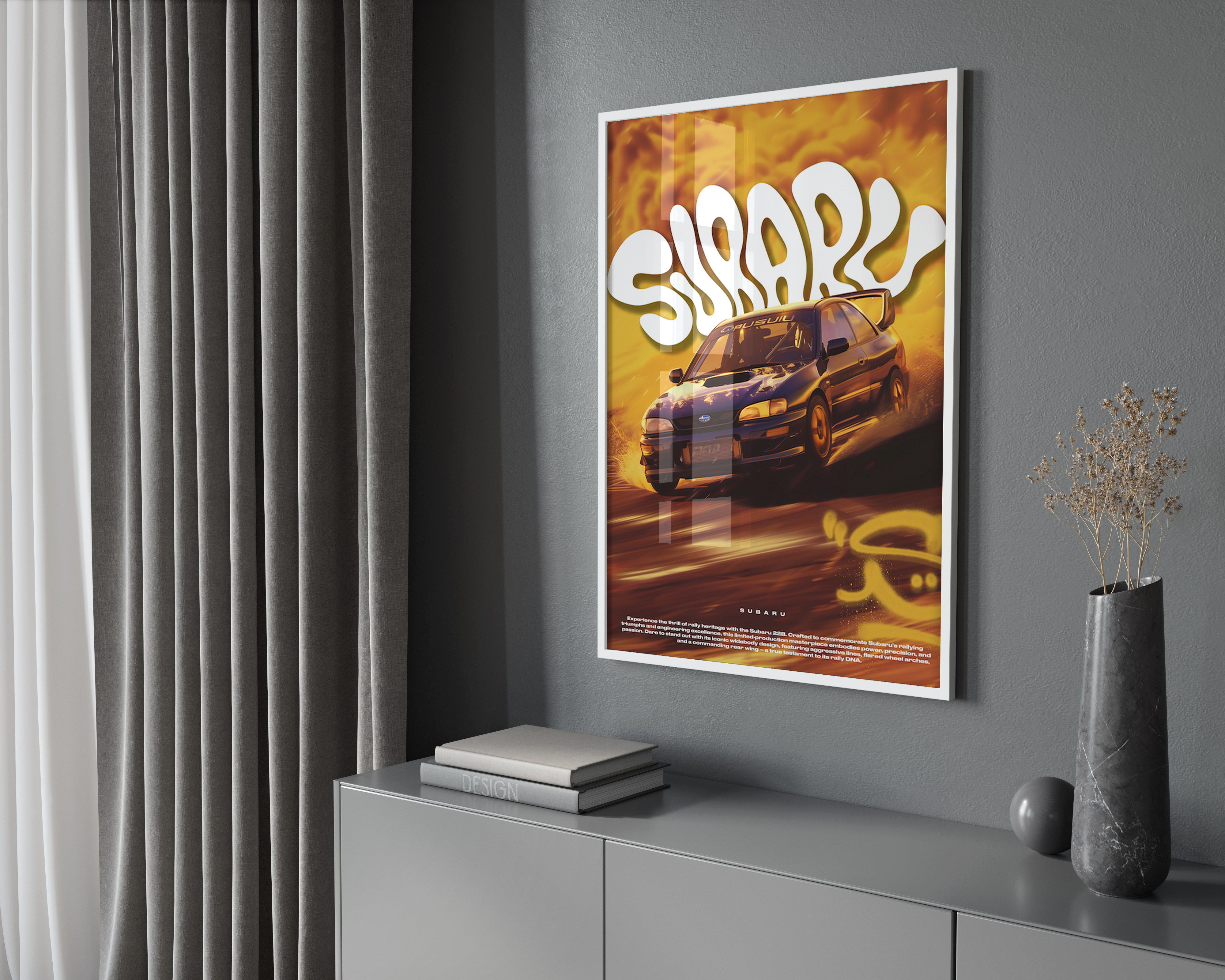 Subaru 22B Poster | Hype Posters
