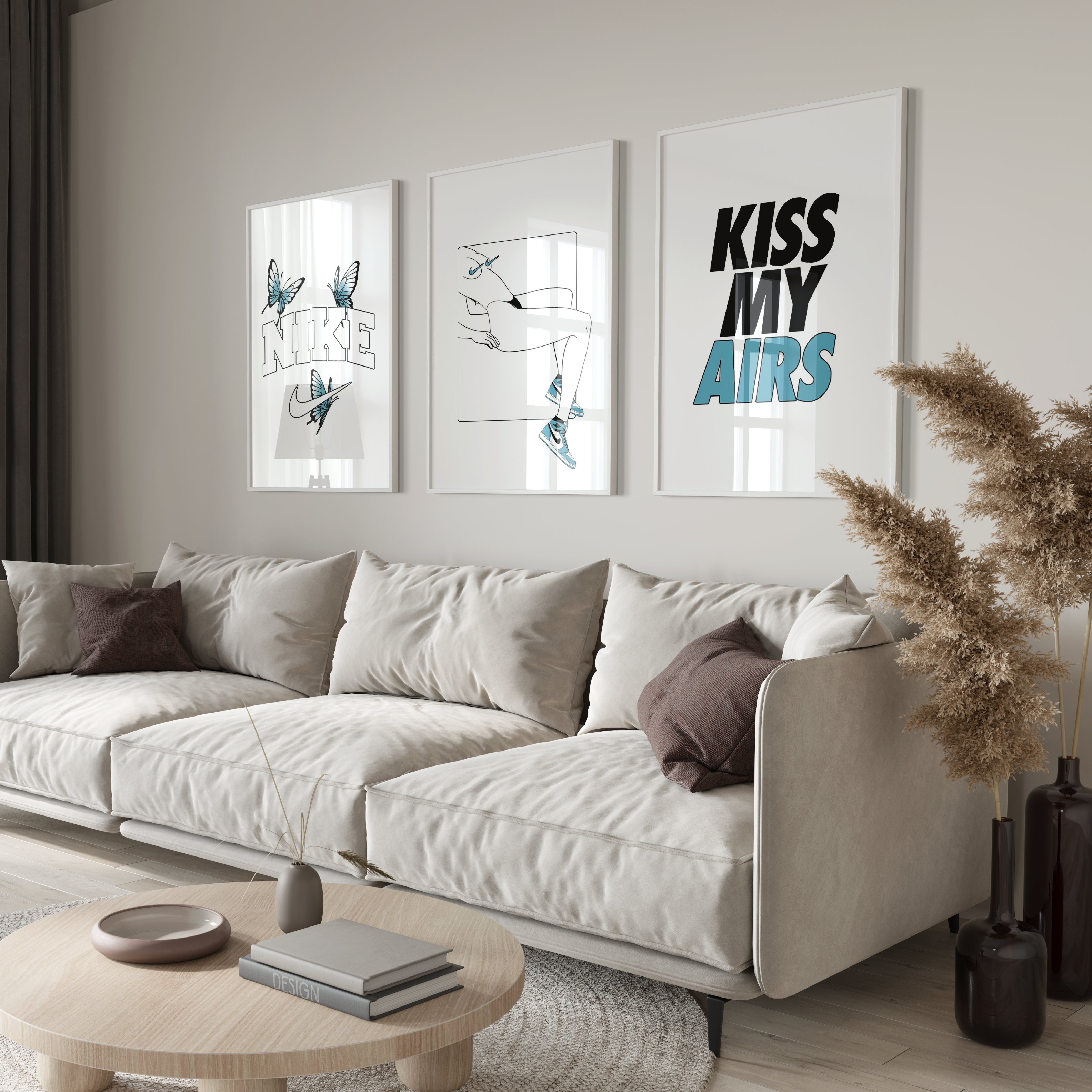 Nike 'Kiss My Airs' Poster Set | Hype Posters