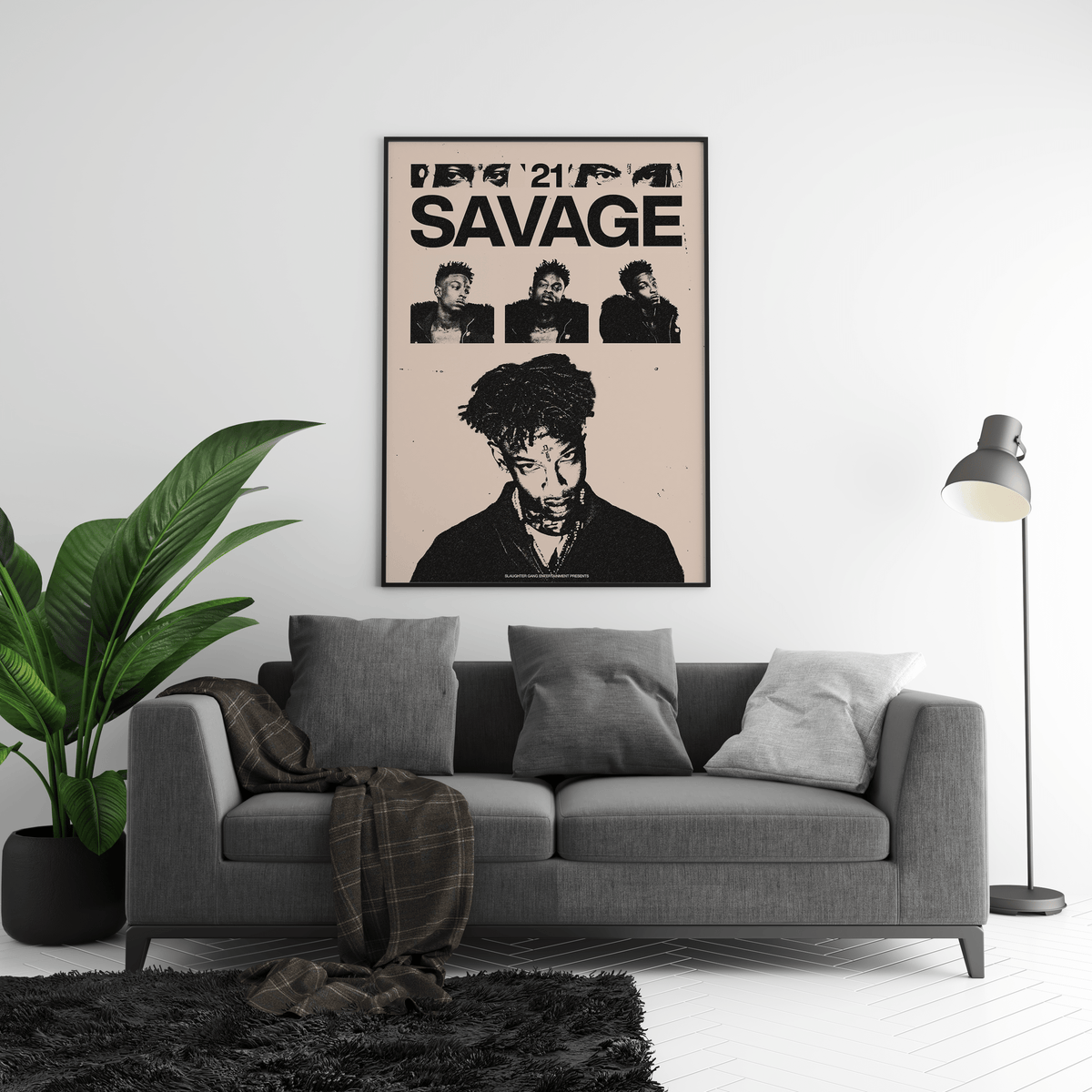 21 Savage 'Trio' Poster - Posters, Prints & Wall Art | HYPE Posters