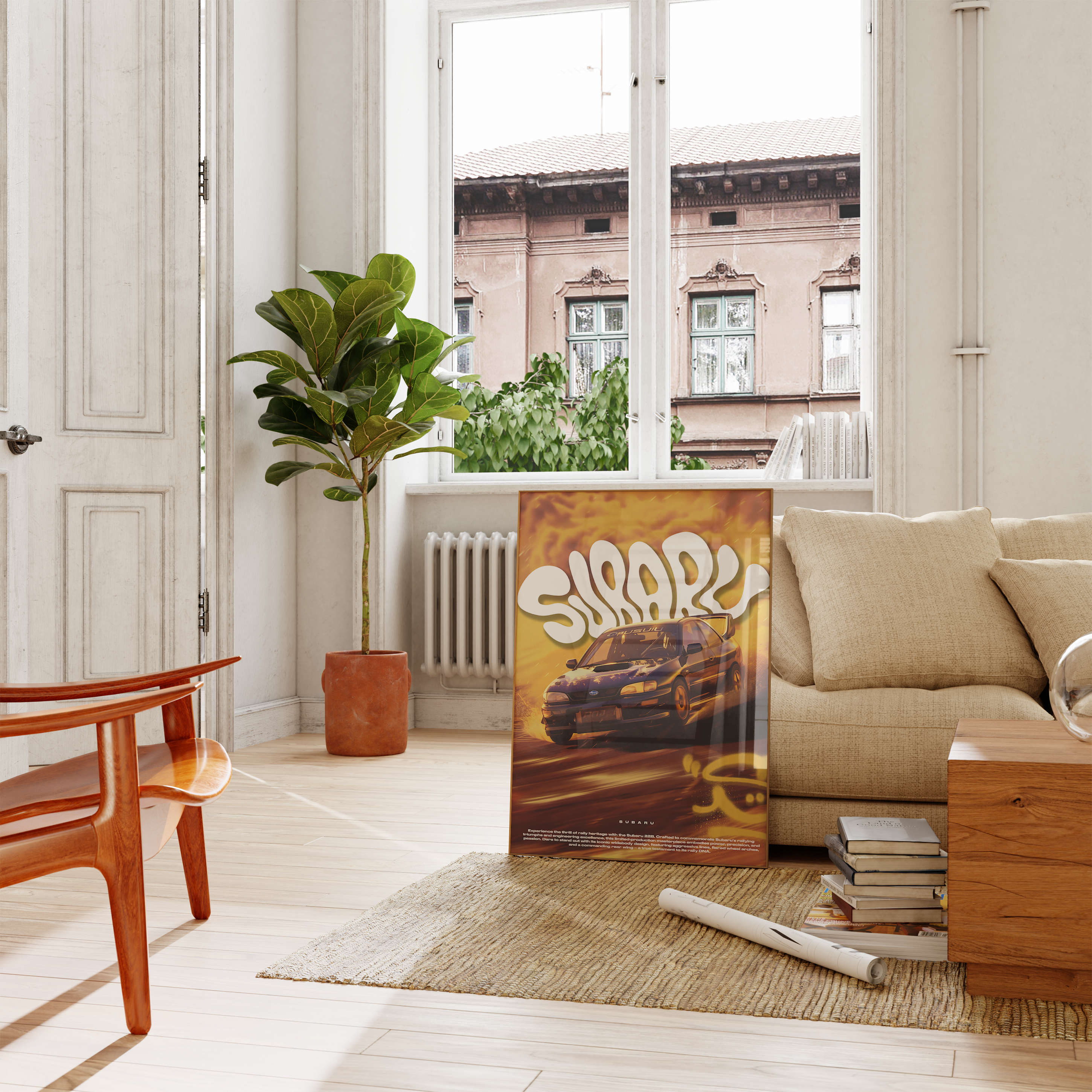 Subaru 22B Poster | Hype Posters