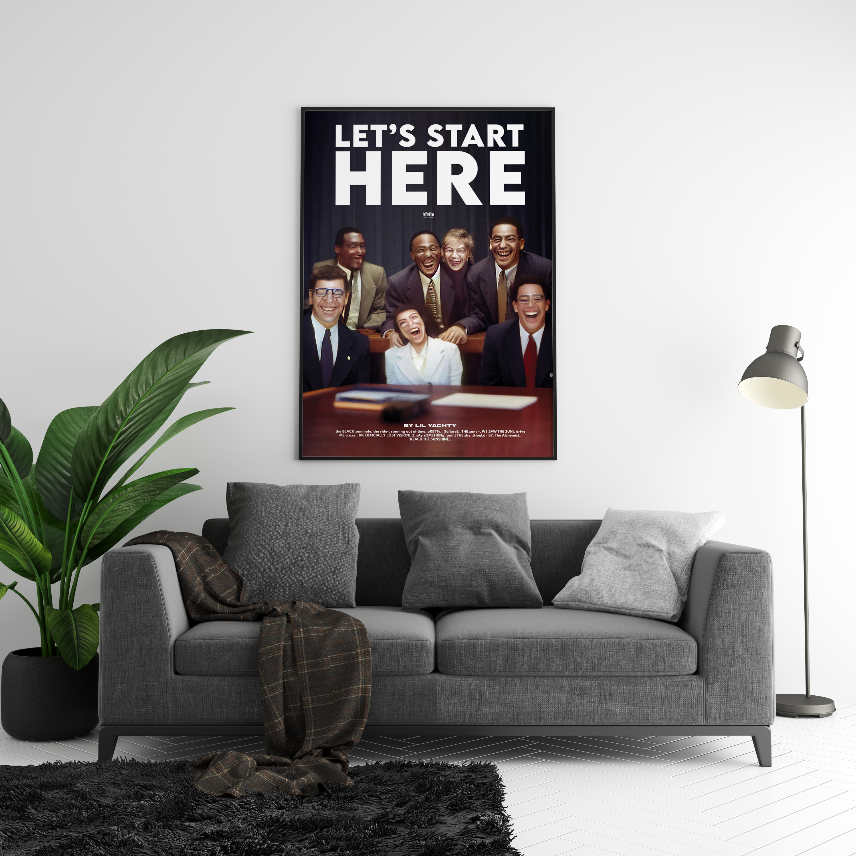 Lil Yachty 'Lets Start Here' Poster | Hype Posters