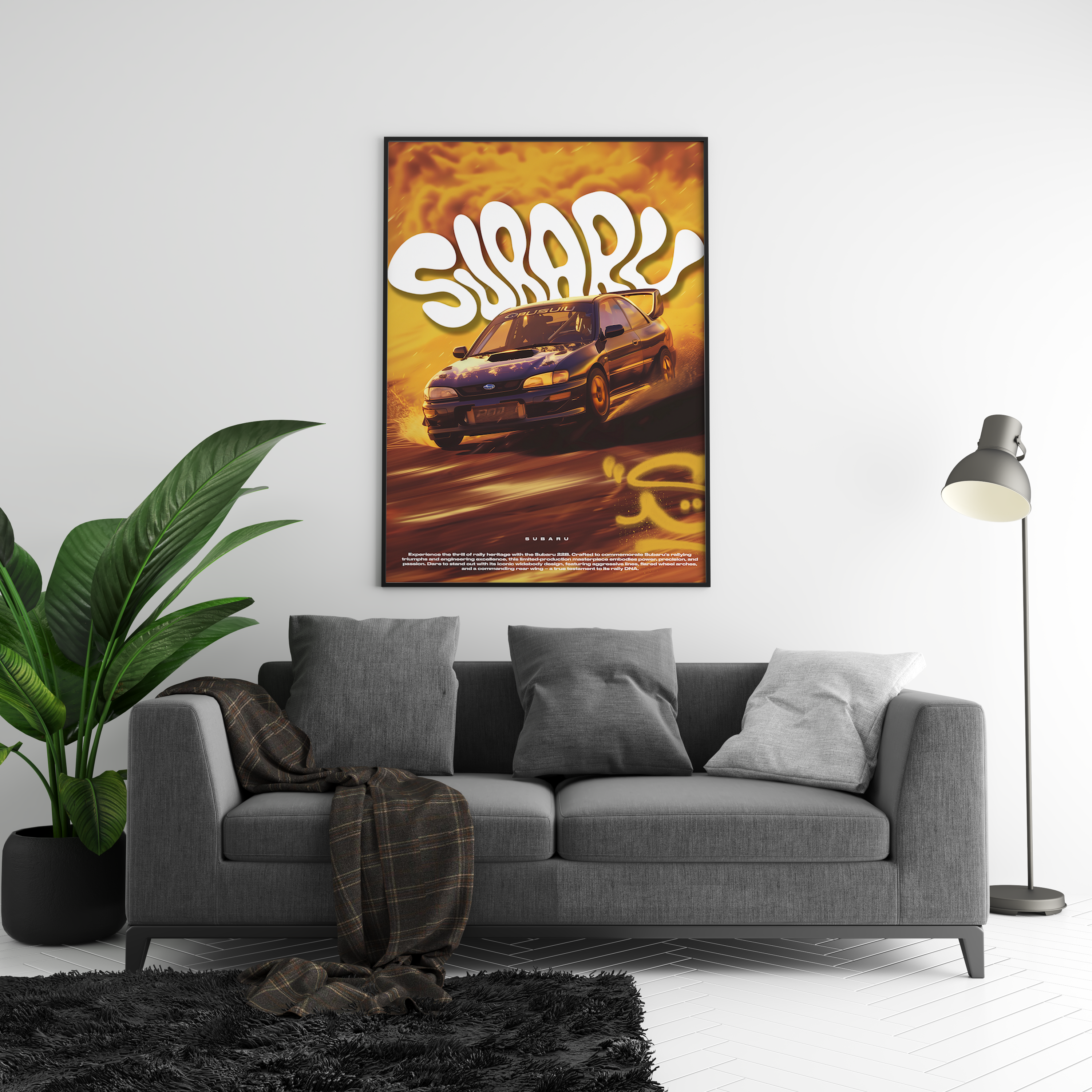 Subaru 22B Poster | Hype Posters