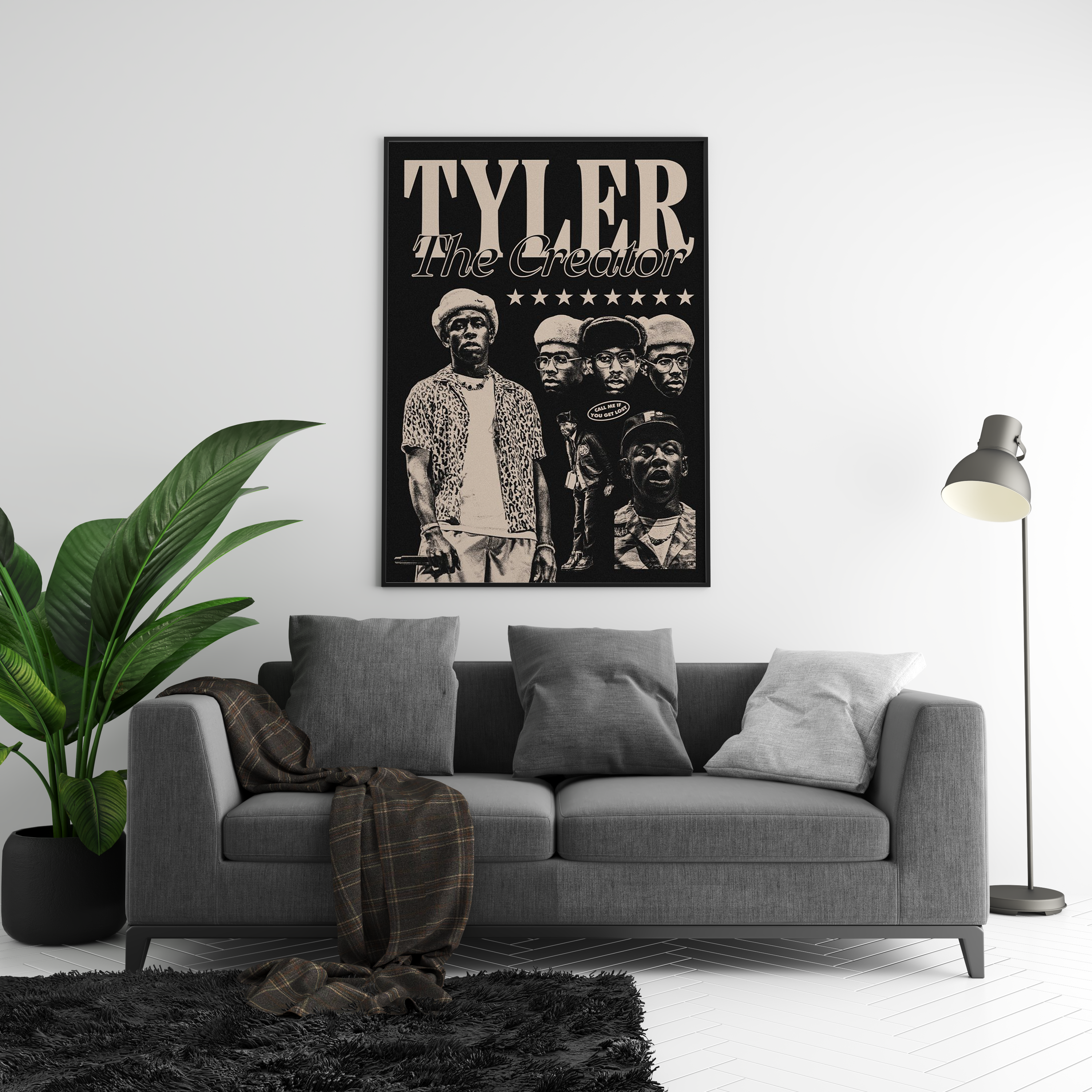 Tyler The Creator 'Visions' Poster | Hype Posters