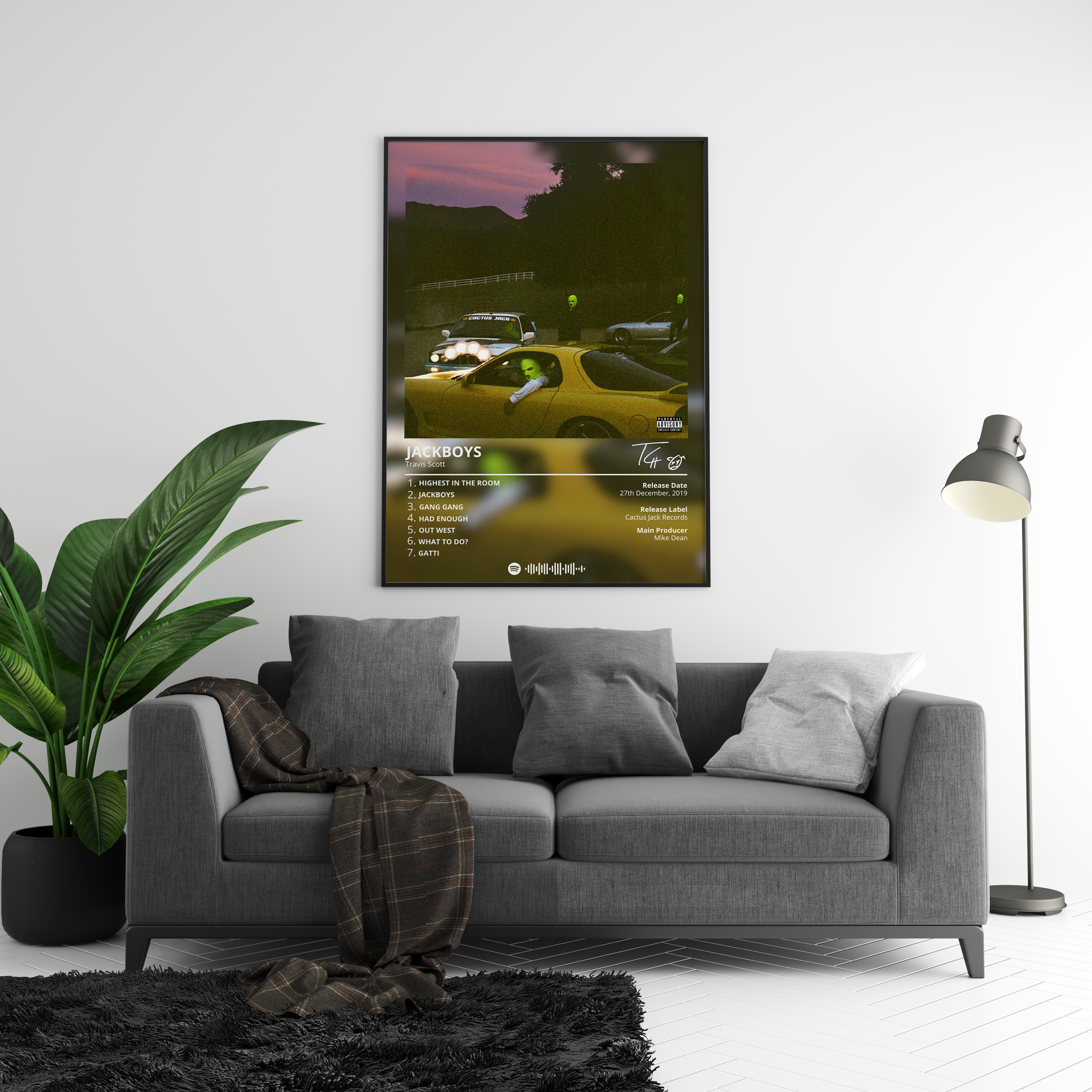 Travis Scott 'Jackboys' Album Poster | Hype Posters