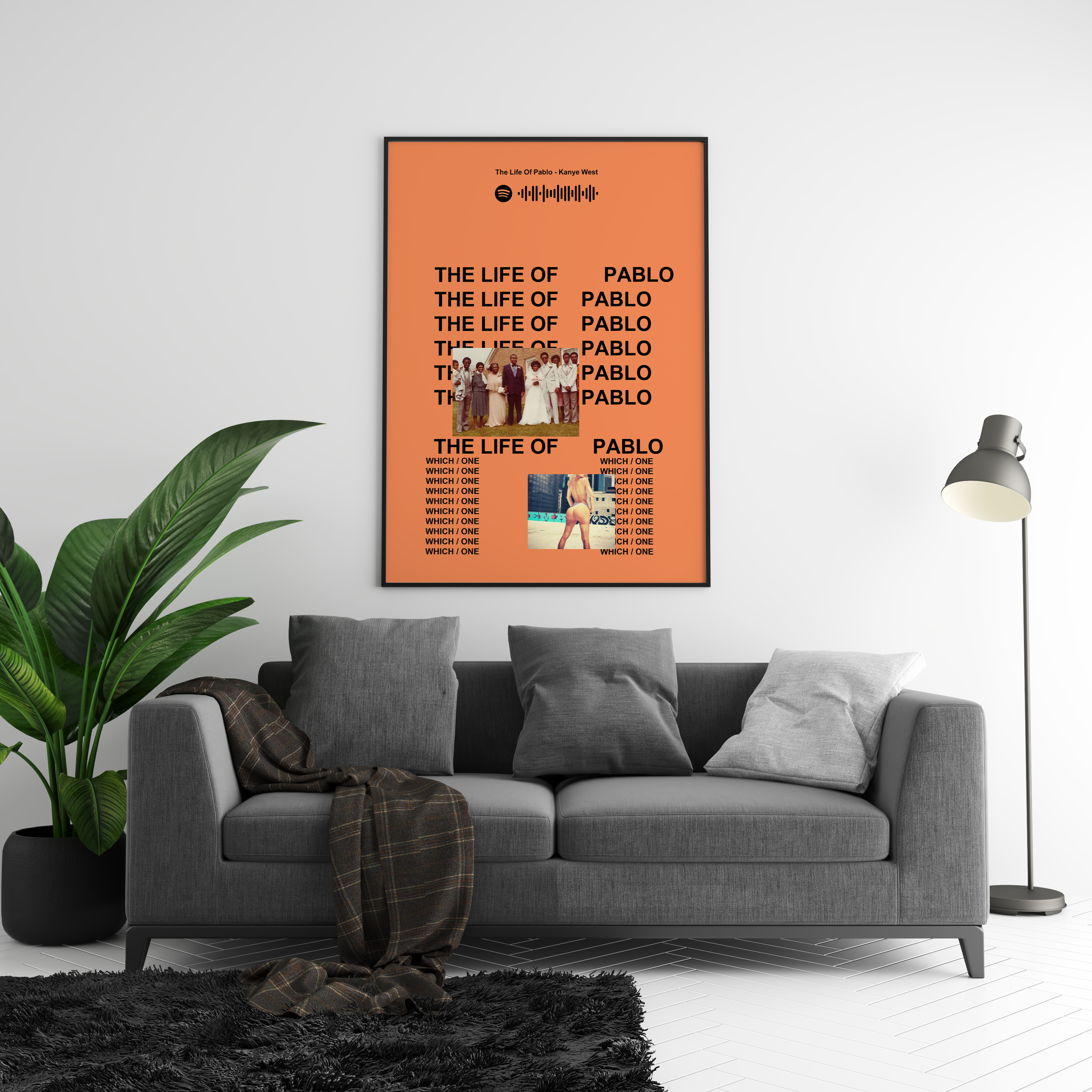 Kanye West 'The Life Of Pablo' Spotify Poster | Hype Posters