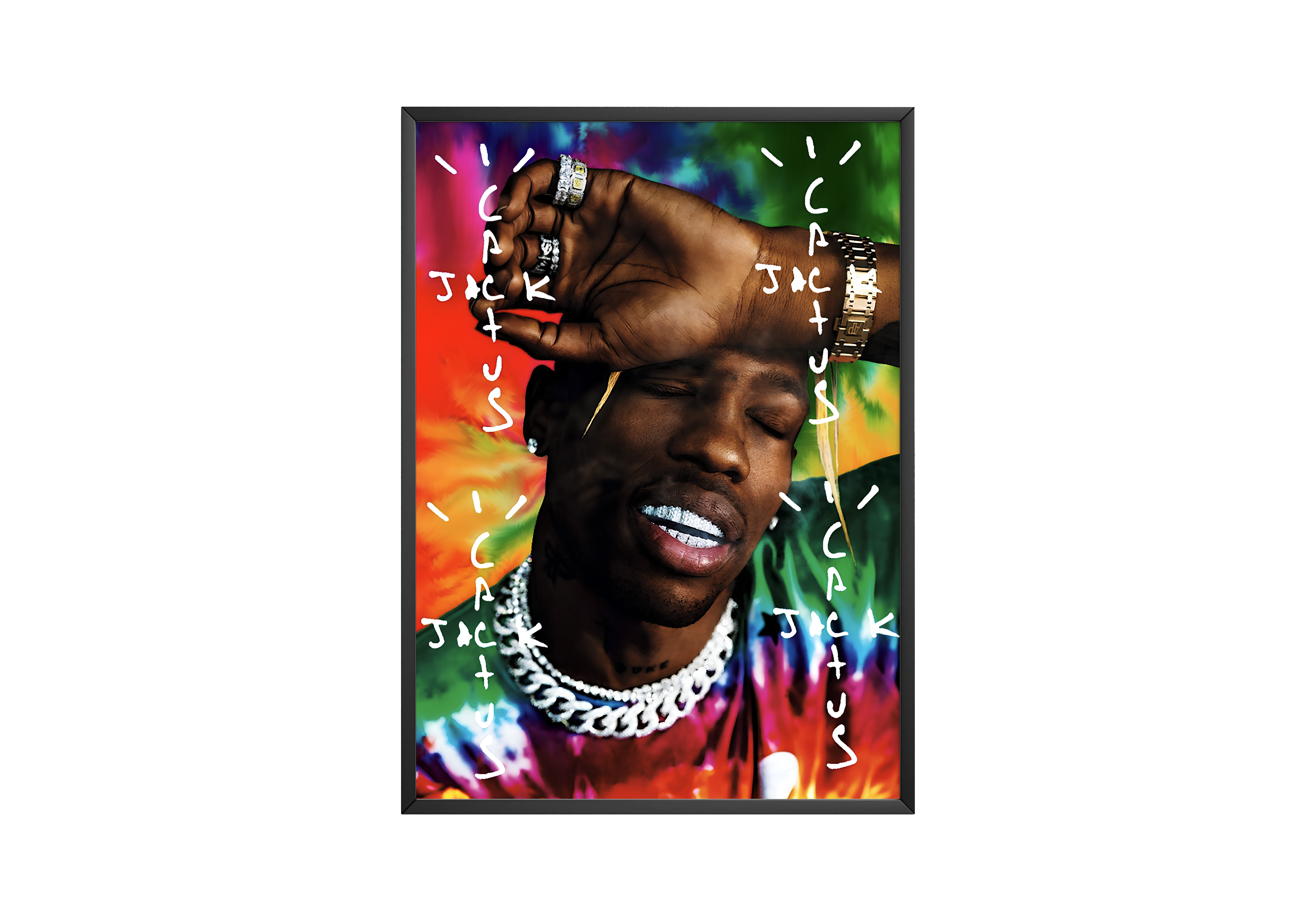 Travis Scott Cactus Jack Colours Poster | Hype Posters