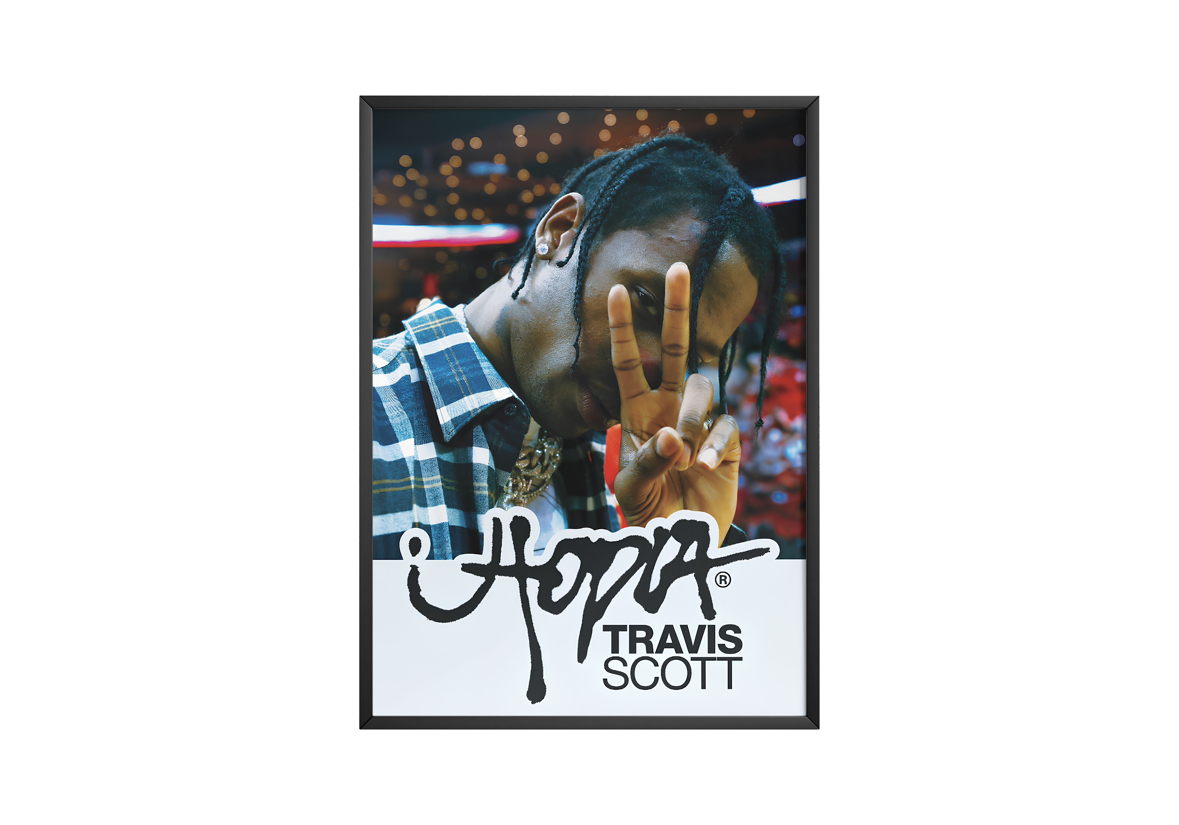Travis Scott 'Utopia' Peace Poster | Hype Posters