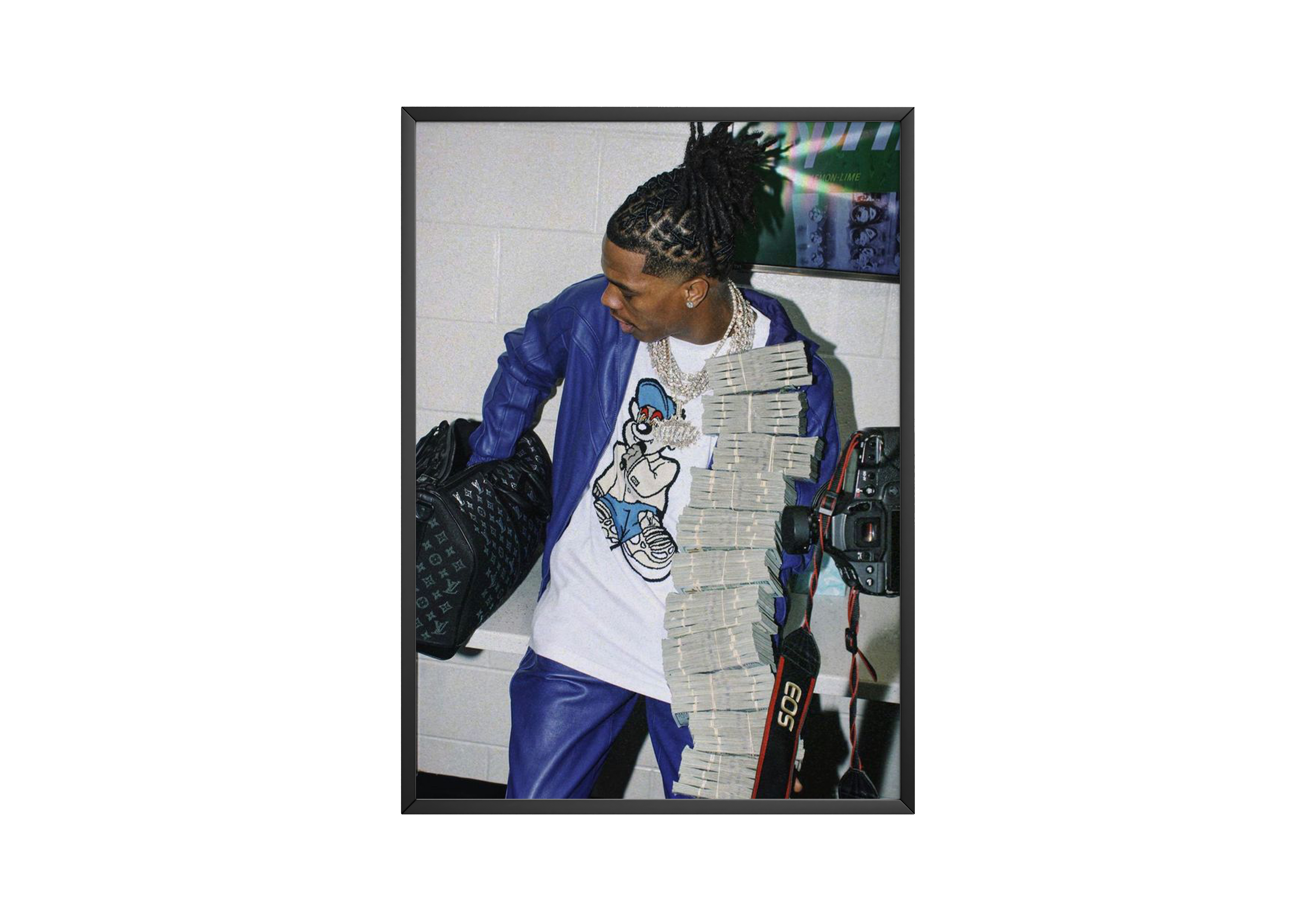 Lil Baby 'Money Stacks' Poster | Hype Posters