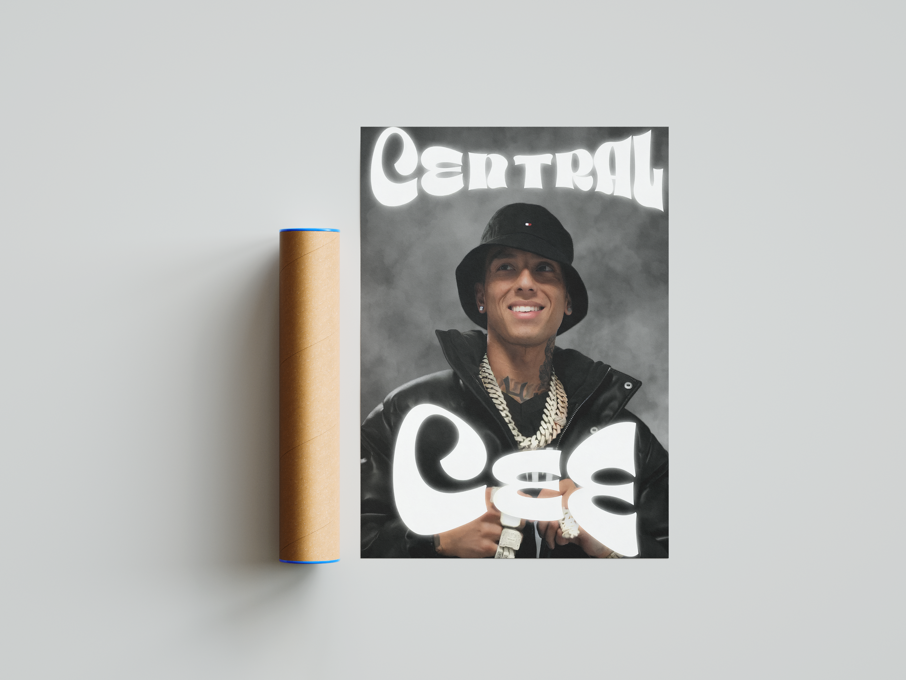 Central Cee 'Glow' Poster | Hype Posters