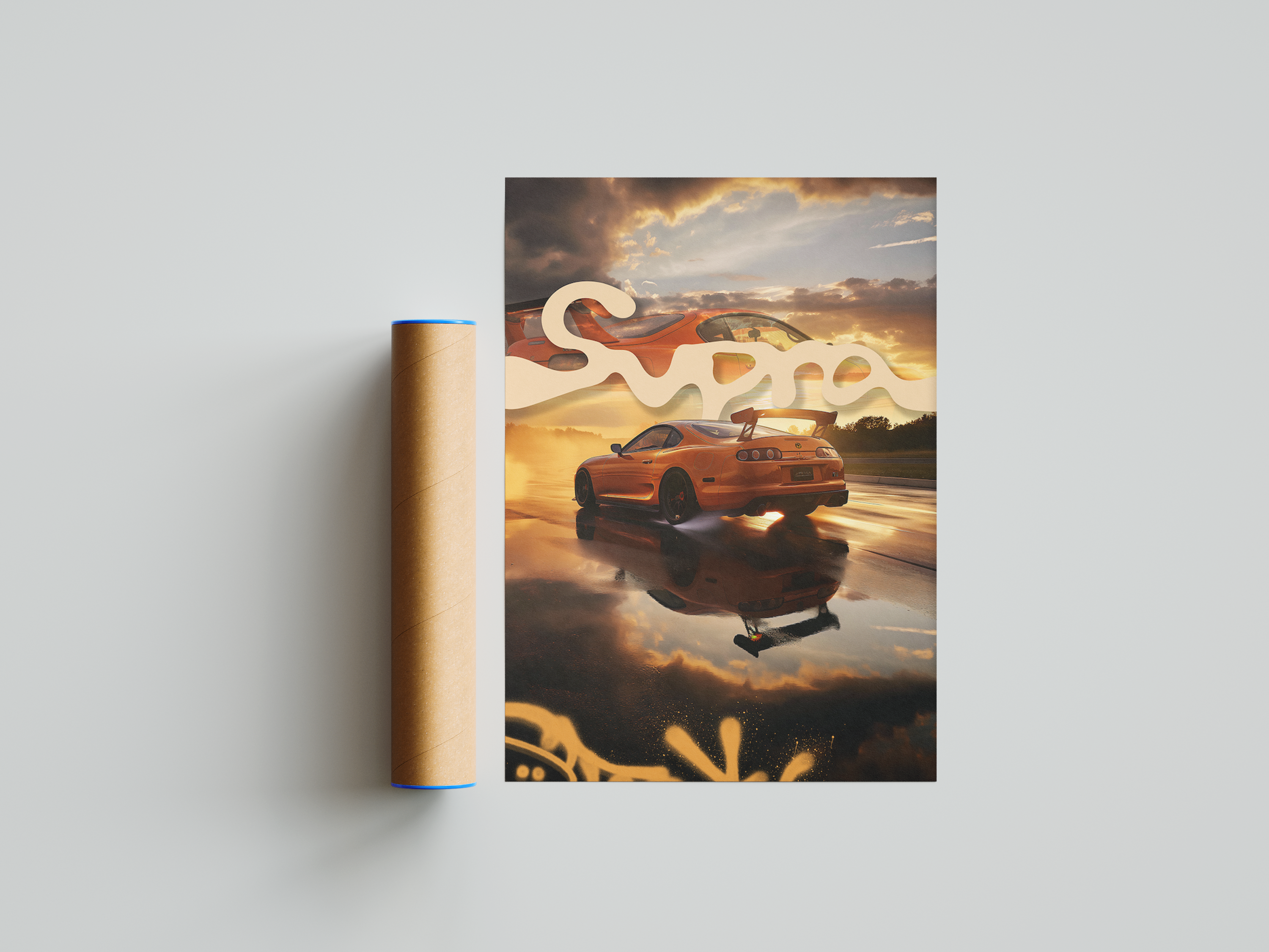 Supra MK4 Poster | Hype Posters