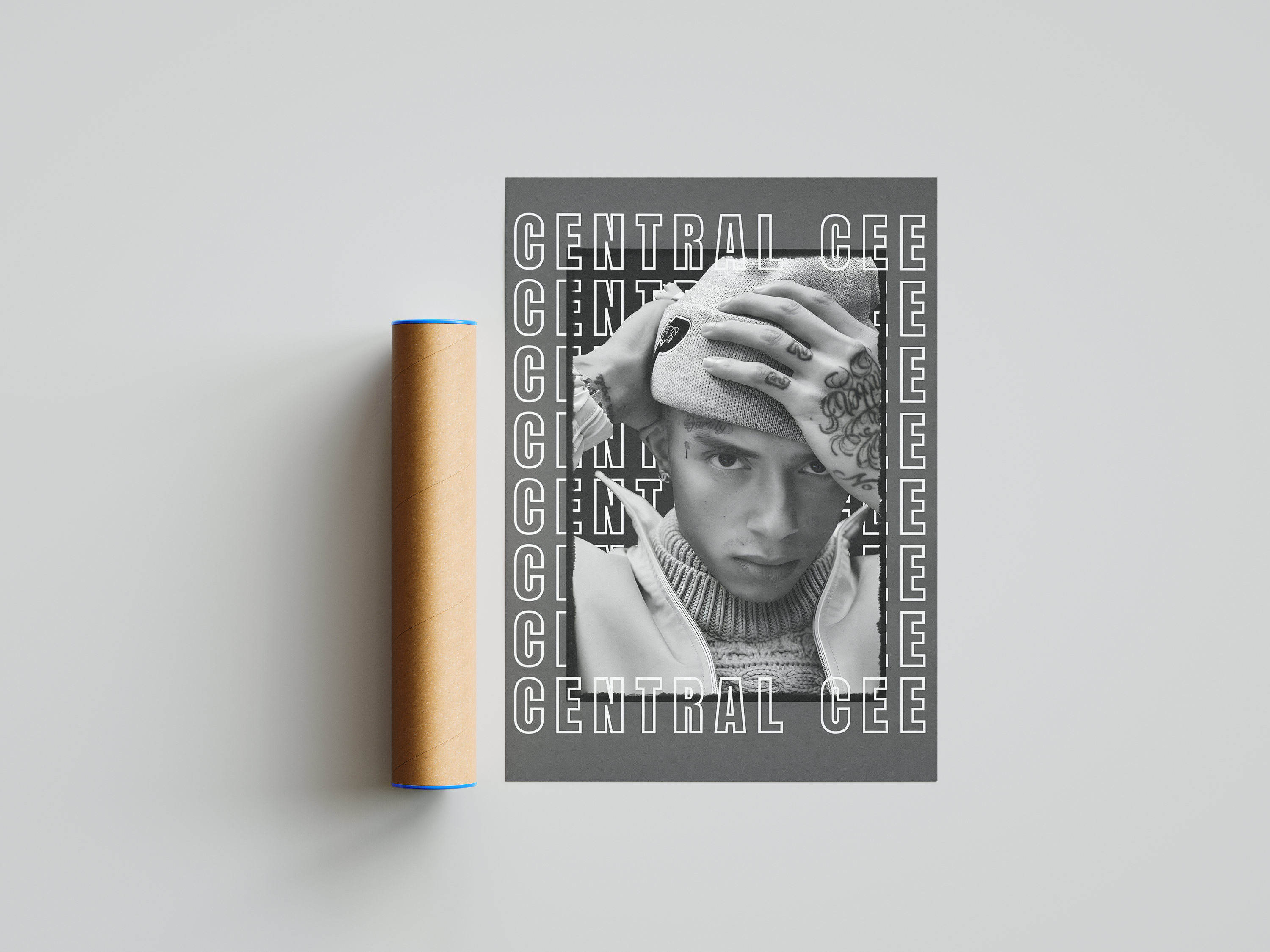 Central Cee 'Writing' Poster | Hype Posters