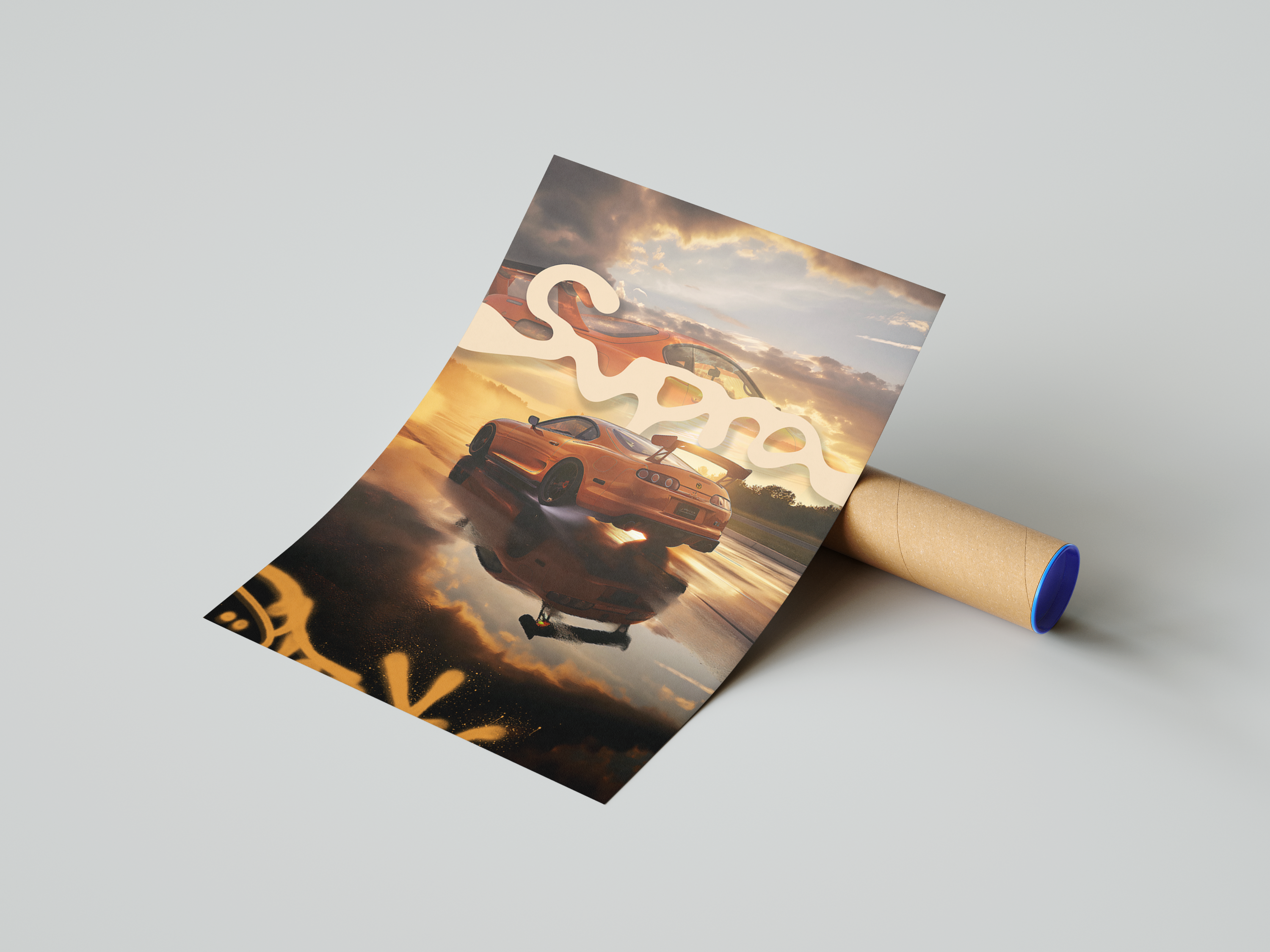 Supra MK4 Poster | Hype Posters