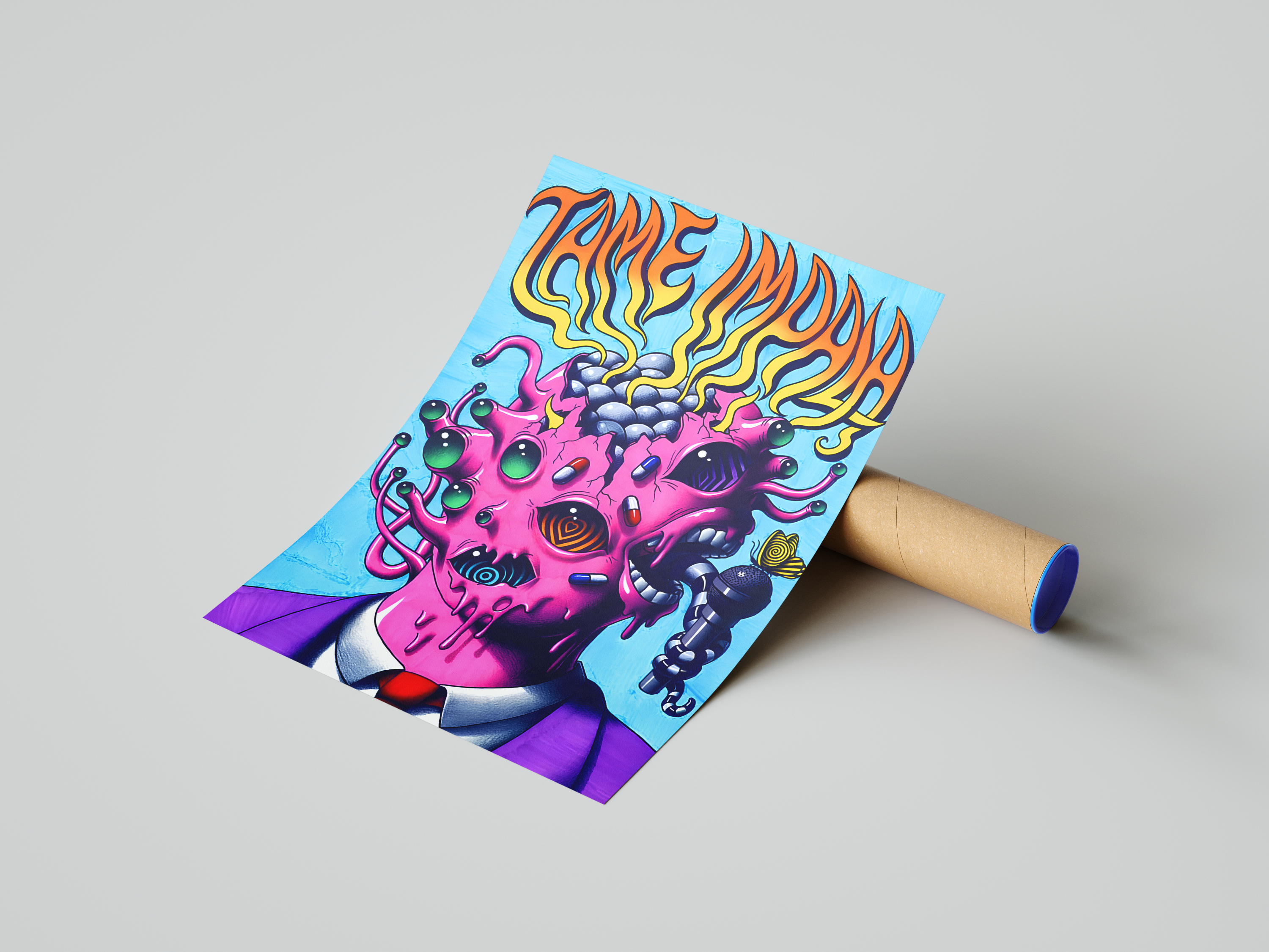 Tame Impala Artistic Poster | Hype Posters