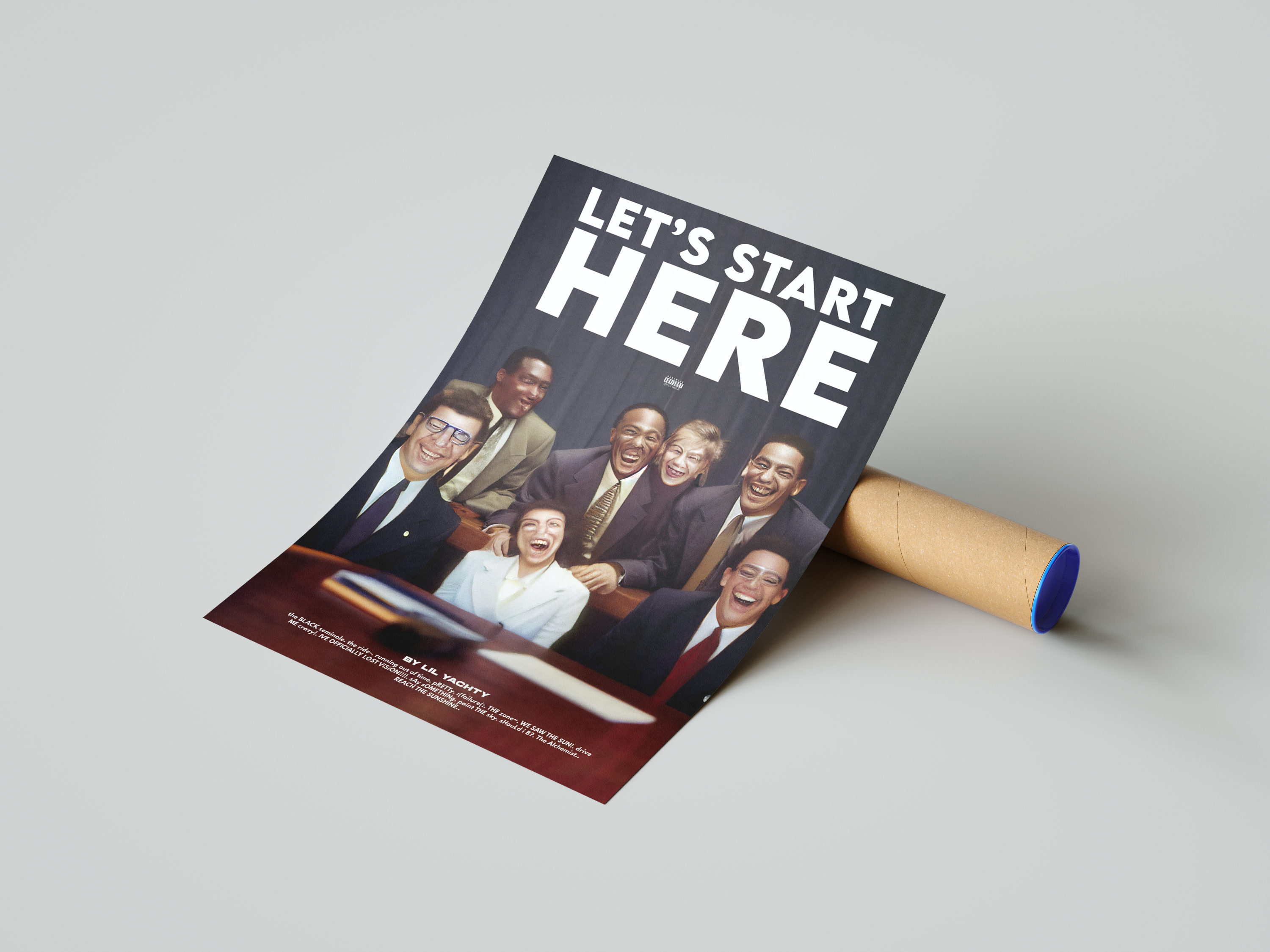 Lil Yachty 'Lets Start Here' Poster | Hype Posters