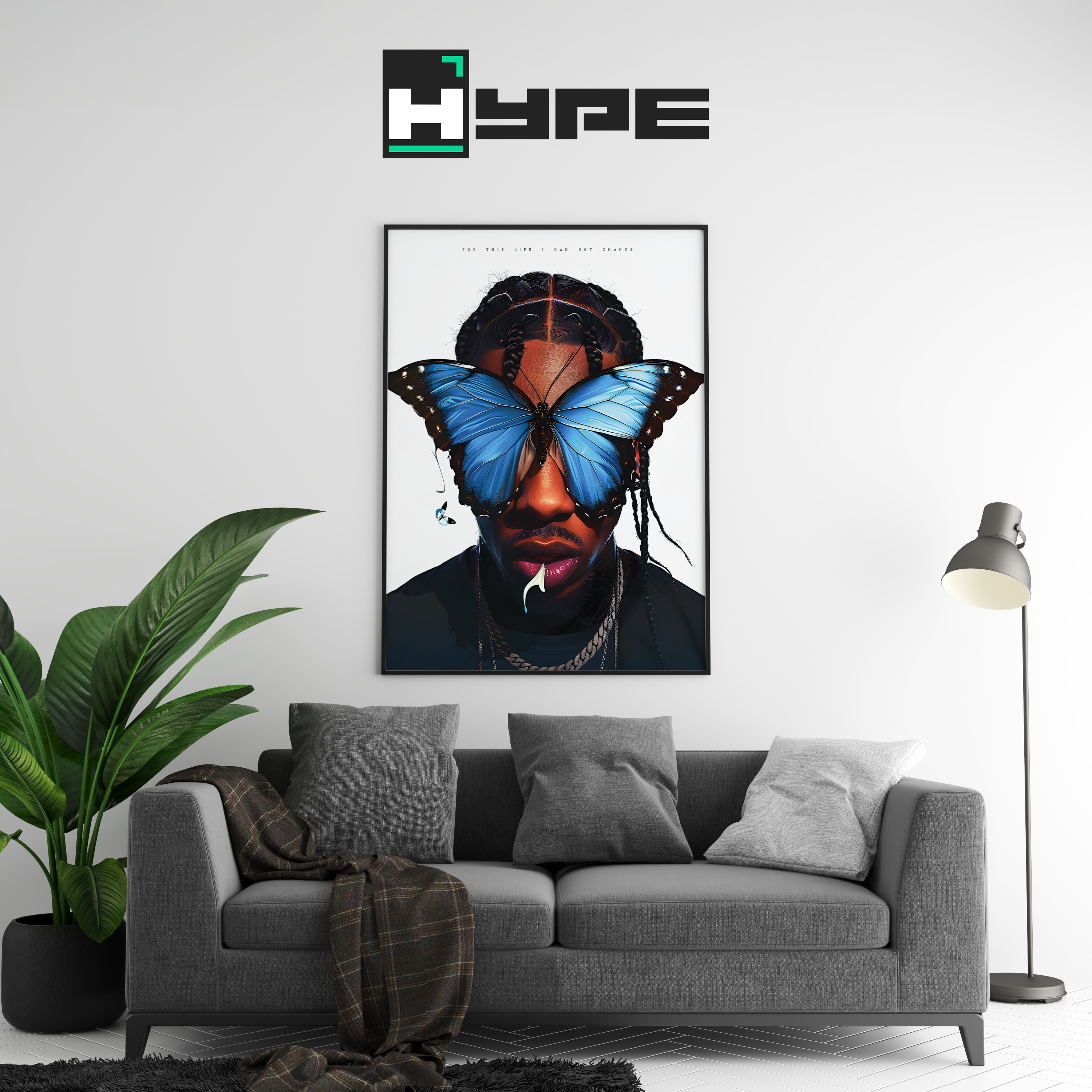 Travis Scott 'Butterfly' Poster | Hype Posters
