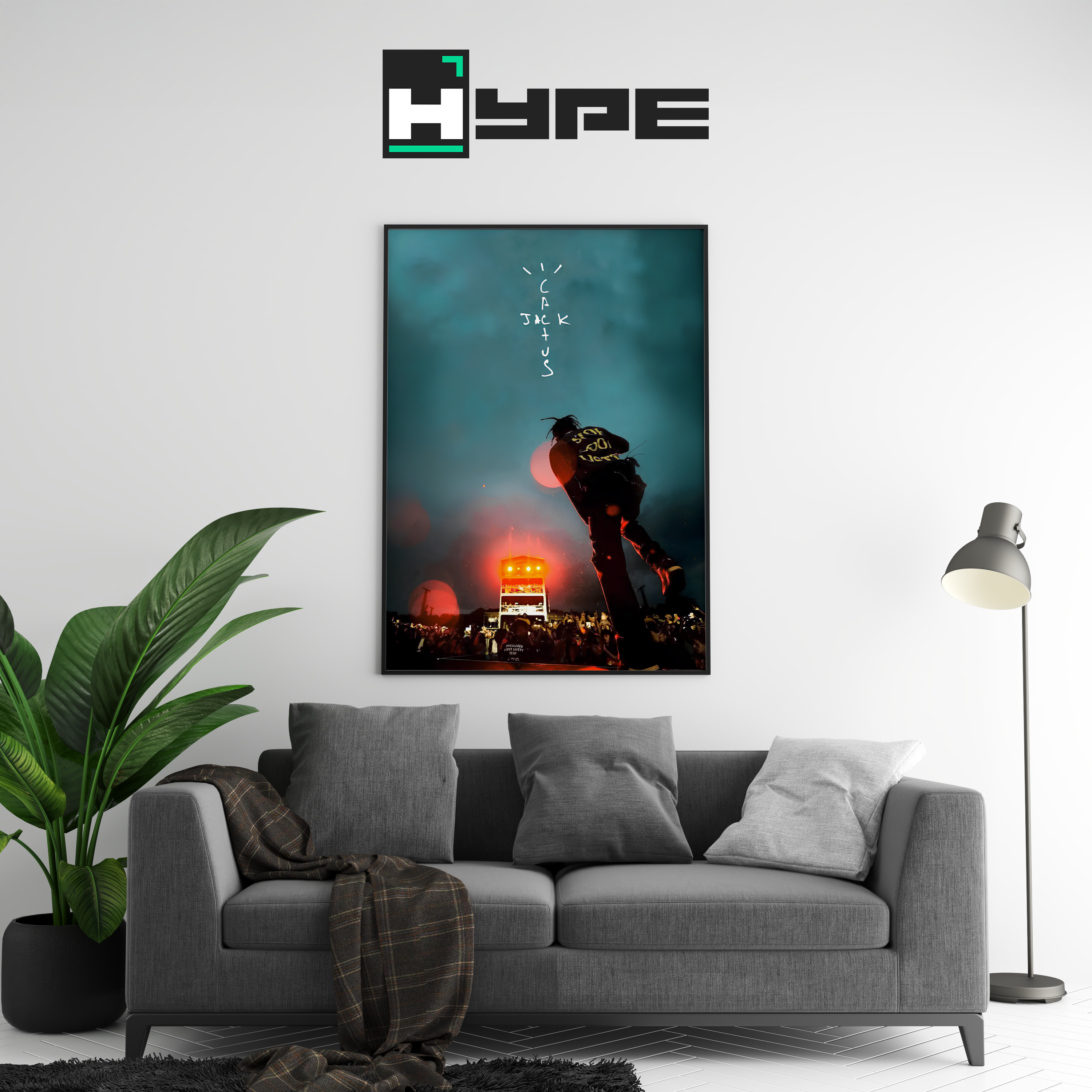 Travis Scott 'Concert' Poster | Hype Posters