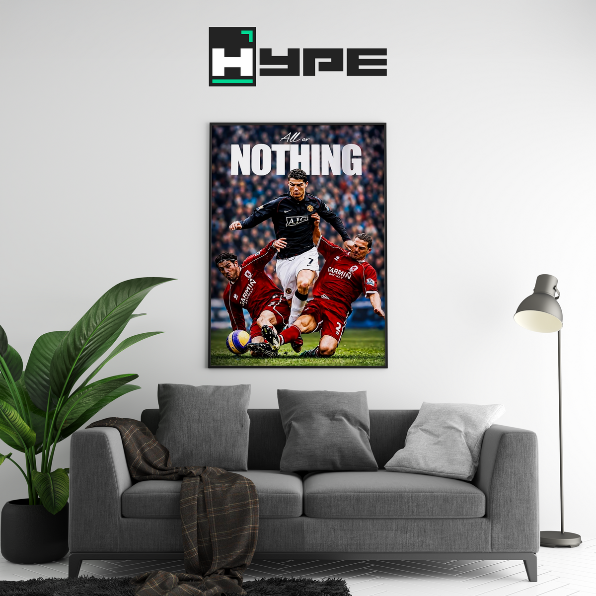 Cristiano Ronaldo ‘All Or Nothing’ Poster