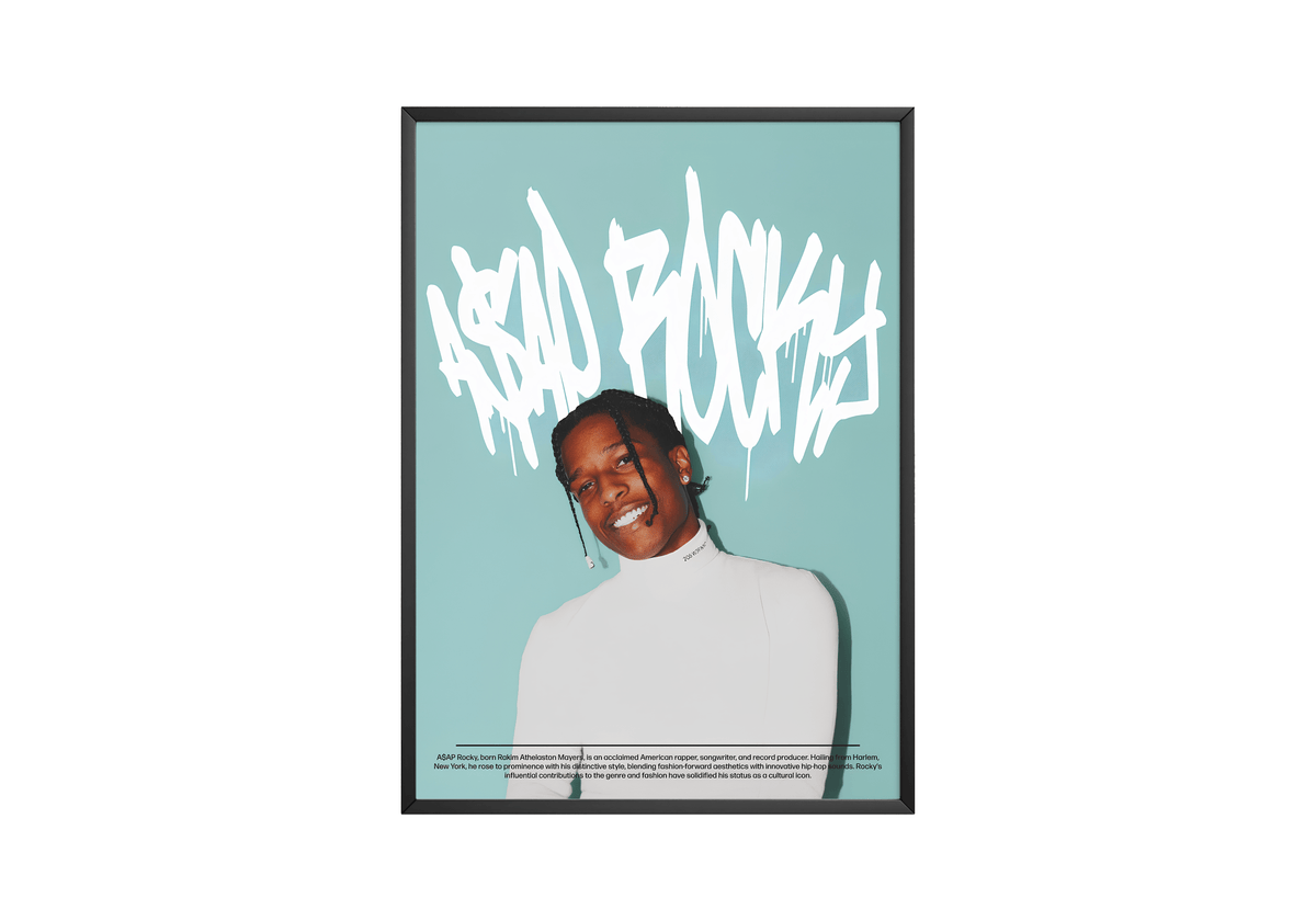 Asap Rocky 'Chronicle' Poster - Posters, Prints & Wall Art | HYPE Posters