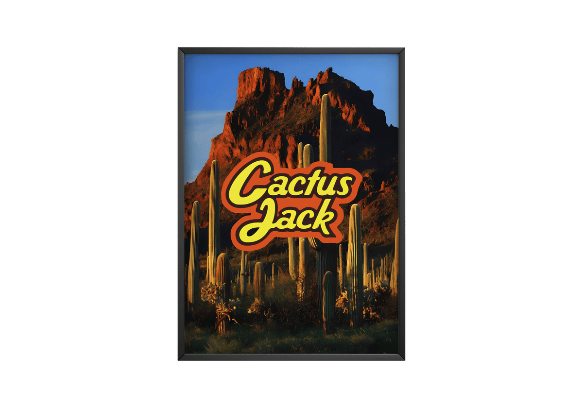 Cactus Jack Mountains Poster - Posters, Prints & Wall Art | HYPE Posters