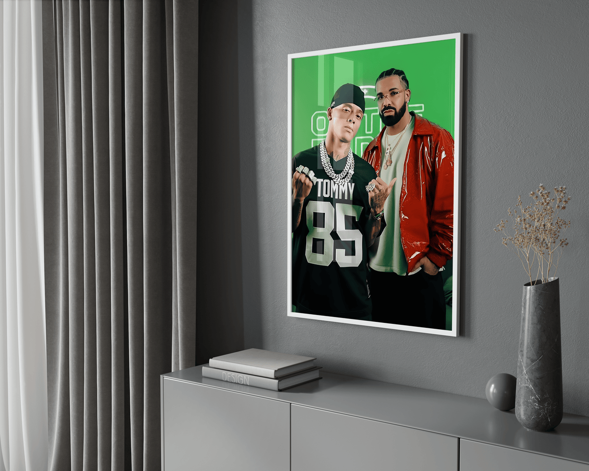 Central Cee & Drake Poster - Posters, Prints & Wall Art | HYPE Posters