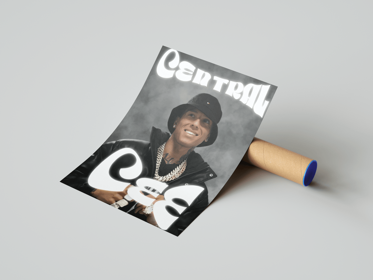 Central Cee 'Glow' Poster - Posters, Prints & Wall Art | HYPE Posters