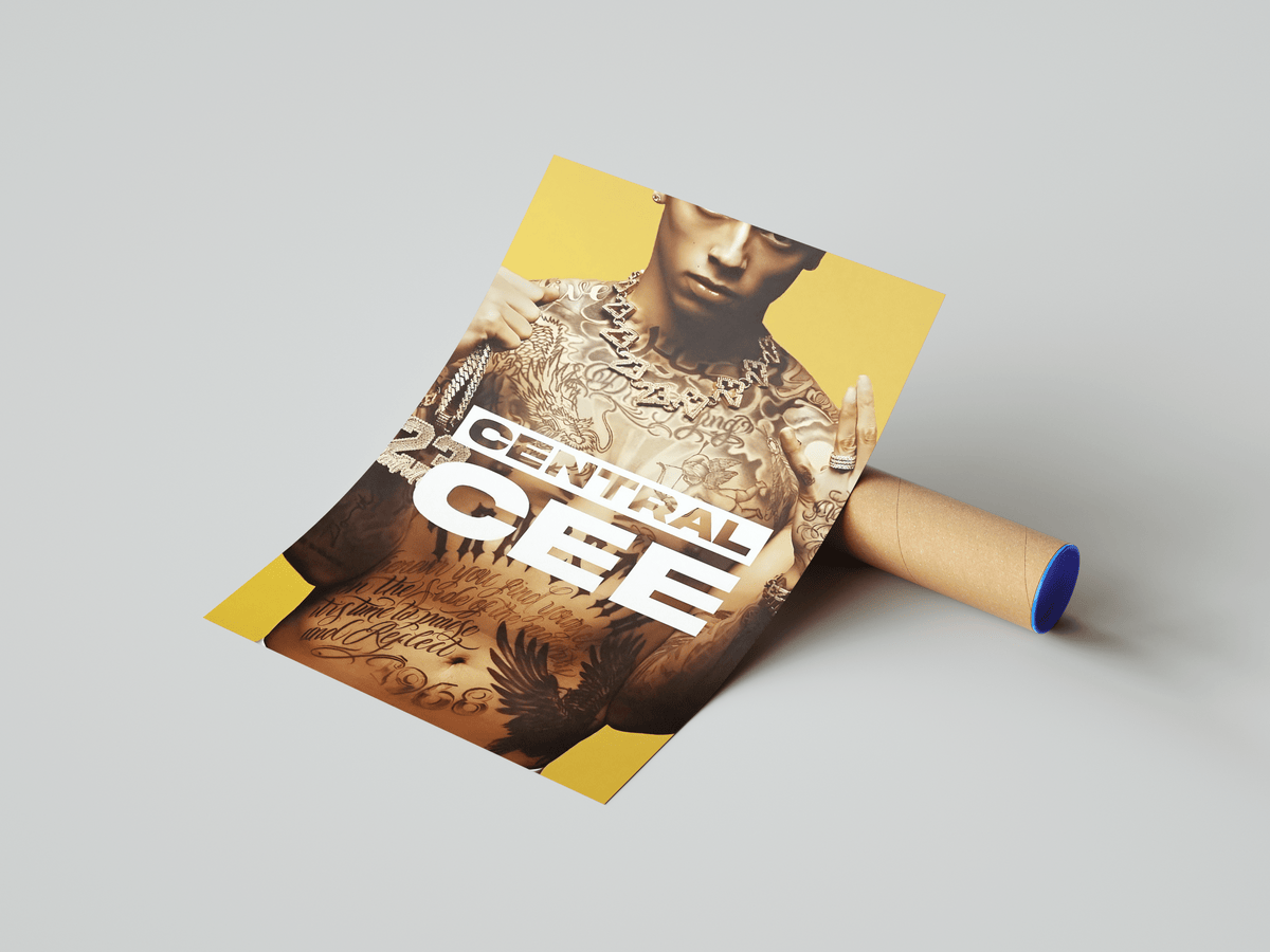 Central Cee 'I Am Cent' Poster - Posters, Prints & Wall Art | HYPE Posters