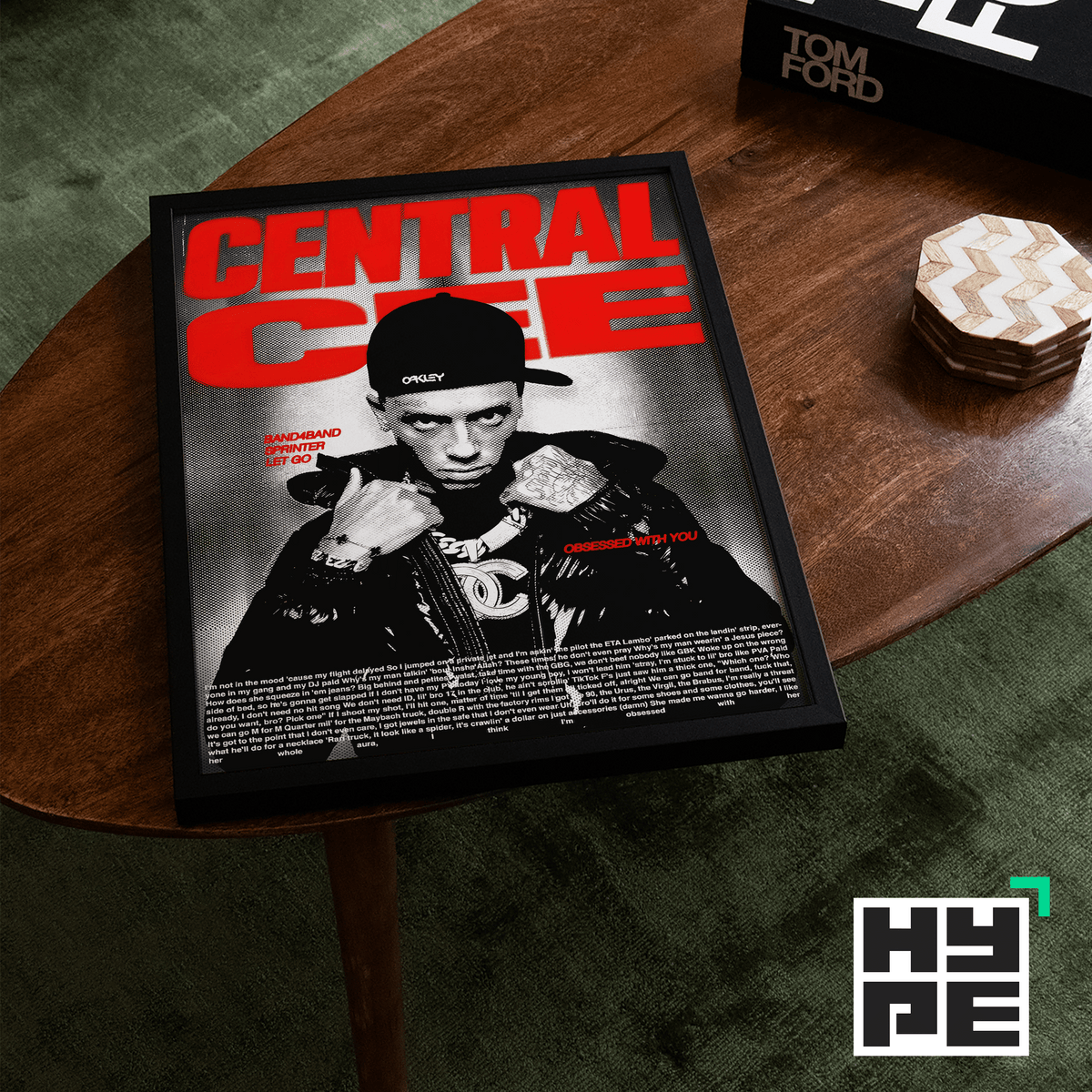 Central Cee Poster - Posters, Prints & Wall Art | HYPE Posters