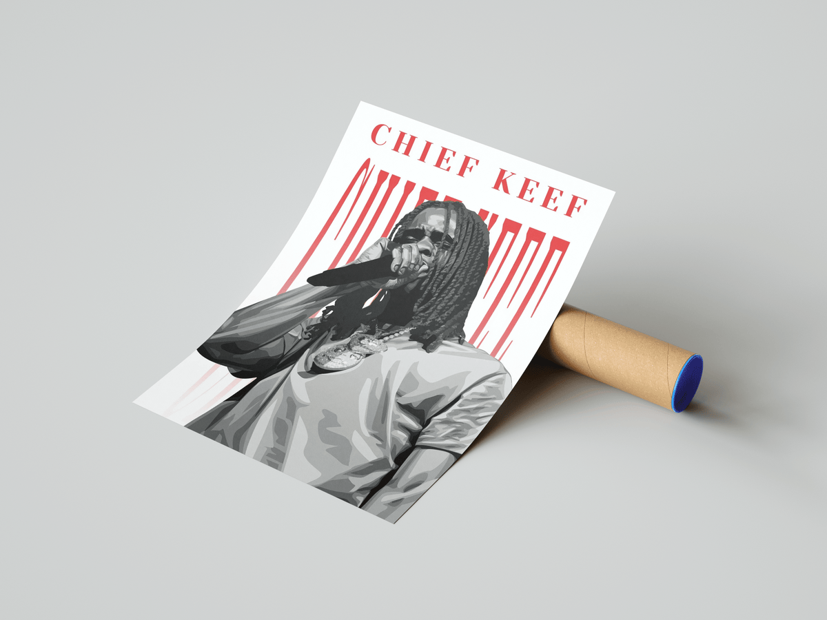 Chief Keef 'Fame' Poster - Posters, Prints & Wall Art | HYPE Posters