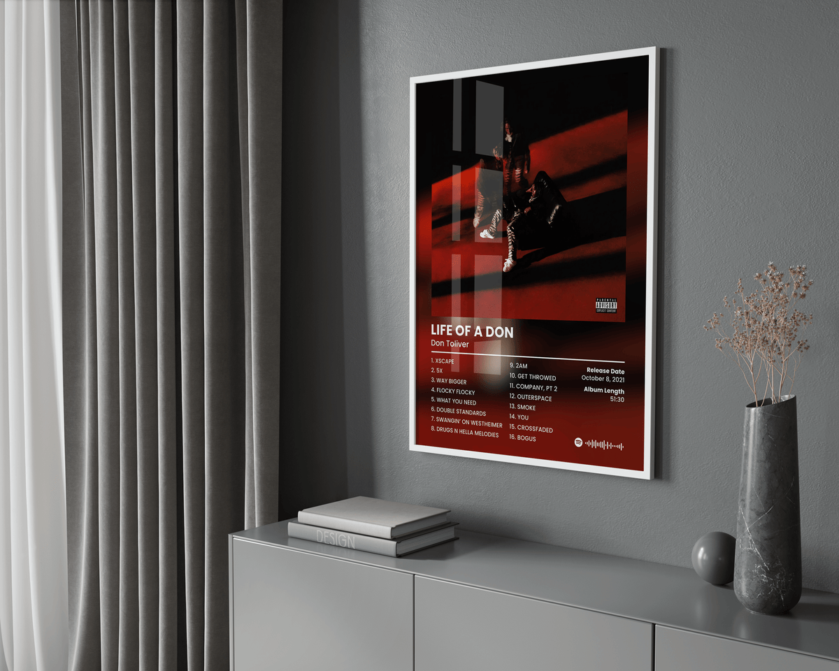 Don Toliver 'Life Of A Don' Album Poster - Posters, Prints & Wall Art | HYPE Posters