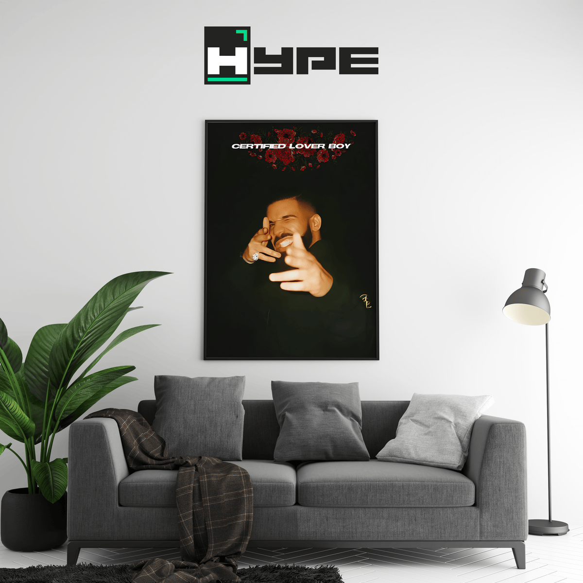 Drake CLB Poster - Posters, Prints & Wall Art | HYPE Posters