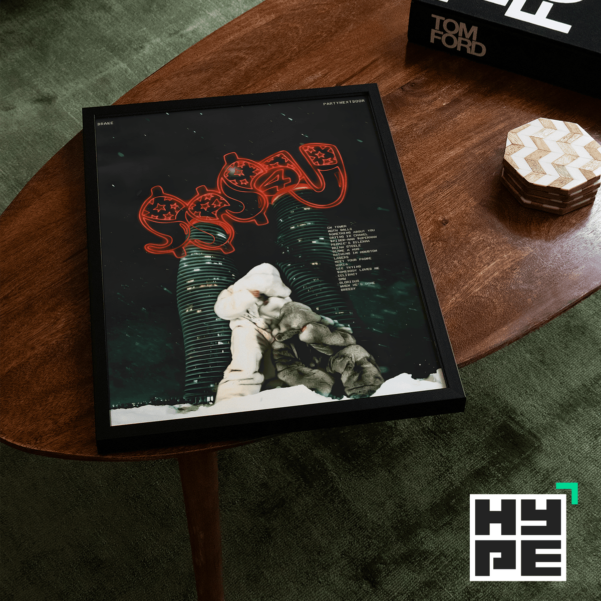 Drake $ome $exy $ongs 4 U Poster - Posters, Prints & Wall Art | HYPE Posters