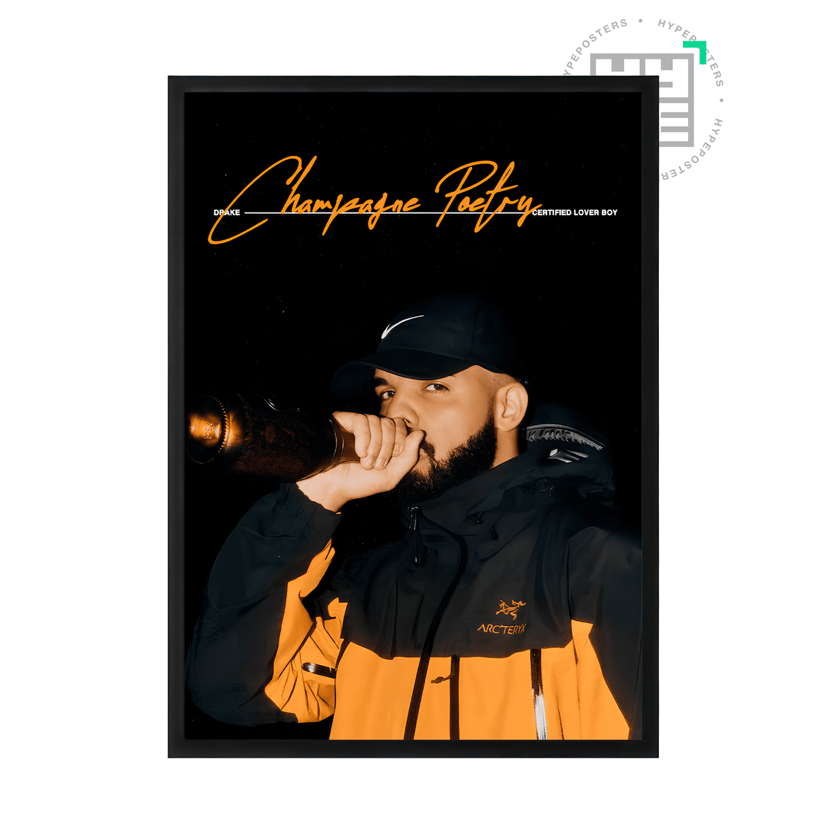 Drake Poetry CLB Poster - Posters, Prints & Wall Art | HYPE Posters
