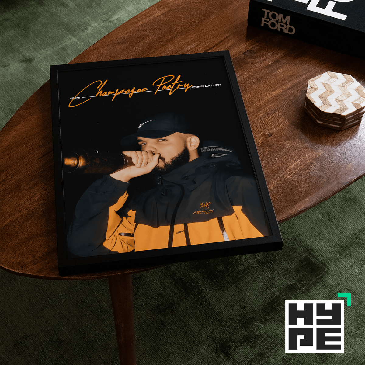 Drake Poetry CLB Poster - Posters, Prints & Wall Art | HYPE Posters
