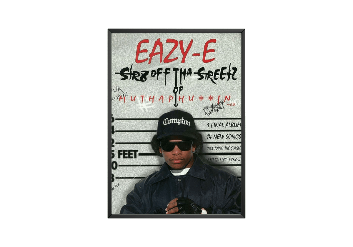 Eazy E - Streetz Poster - Posters, Prints & Wall Art | HYPE Posters