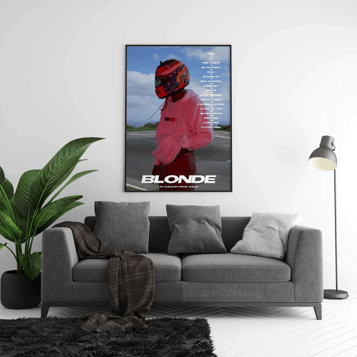 Frank Ocean 'Blonde' Aesthetic Poster - Posters, Prints & Wall Art | HYPE Posters