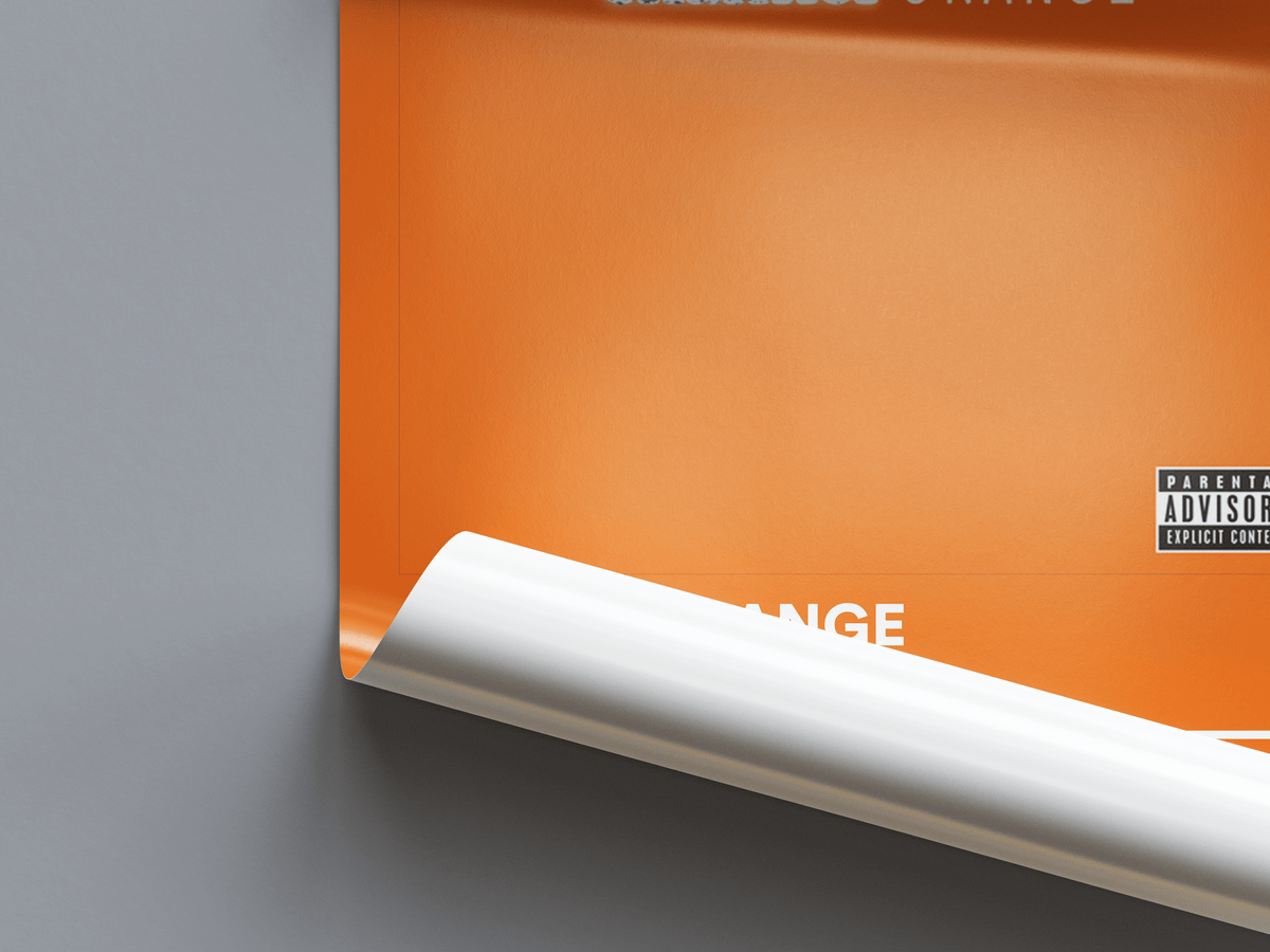 Frank Ocean 'Channel ORANGE' Album Poster - Posters, Prints & Wall Art | HYPE Posters