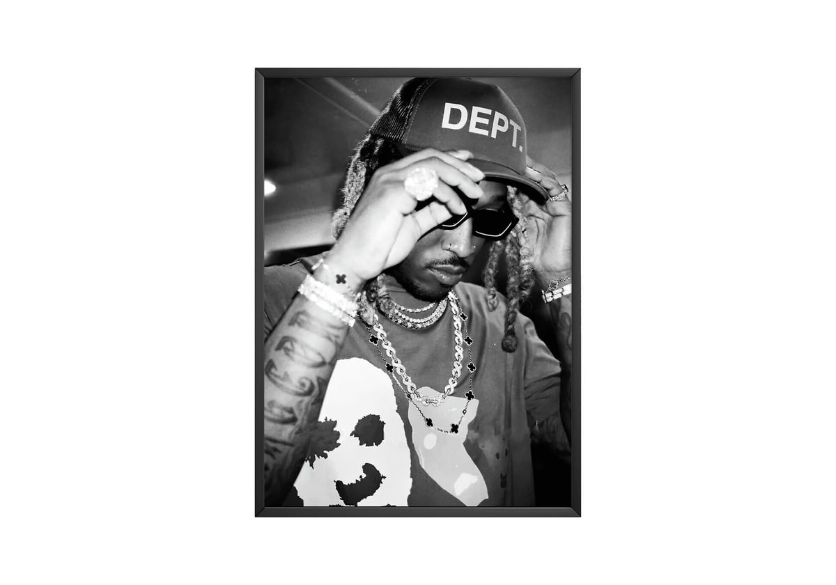 Future 'DEPT' Poster - Posters, Prints & Wall Art | HYPE Posters