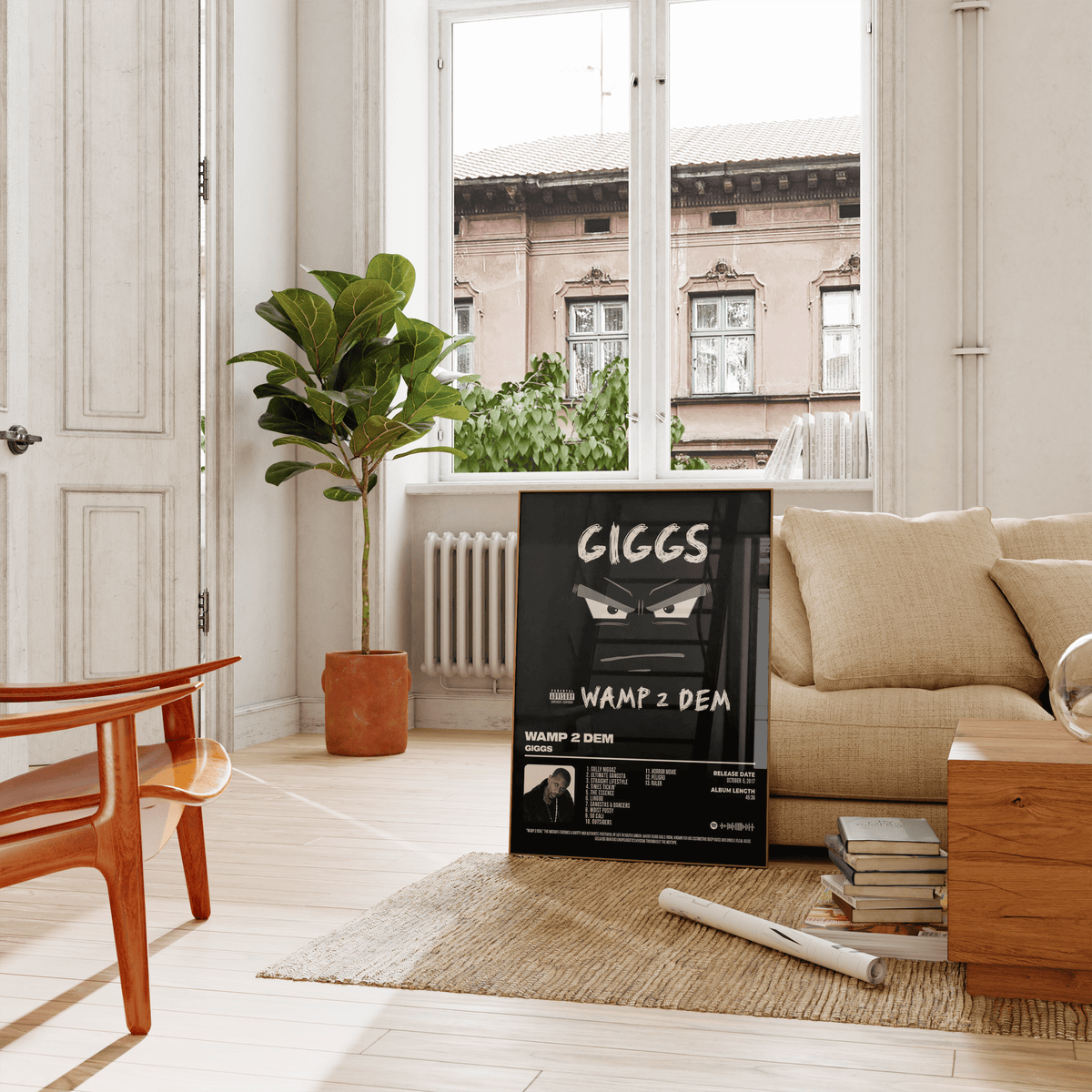Giggs - "Wamp 2 Dem" Album Poster - Posters, Prints & Wall Art | HYPE Posters