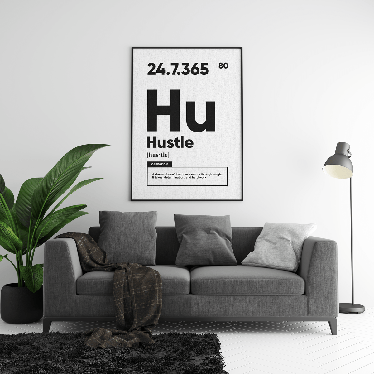 Hustle Definition Poster - Posters, Prints & Wall Art | HYPE Posters
