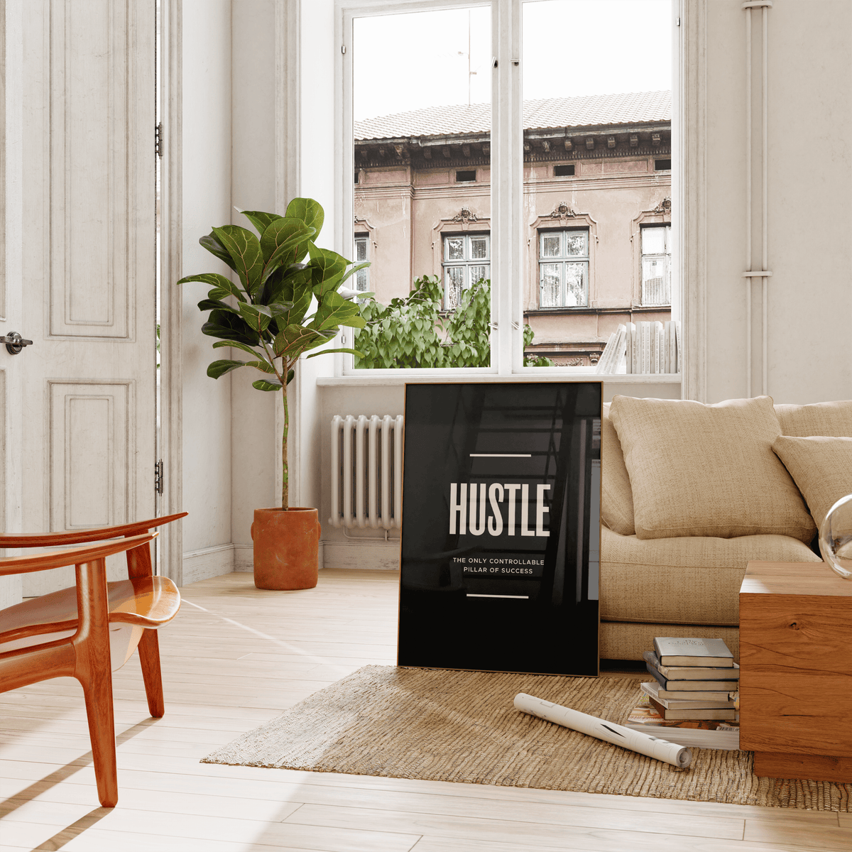 Hustle Grind Execute Motivational Poster Set - Posters, Prints & Wall Art | HYPE Posters