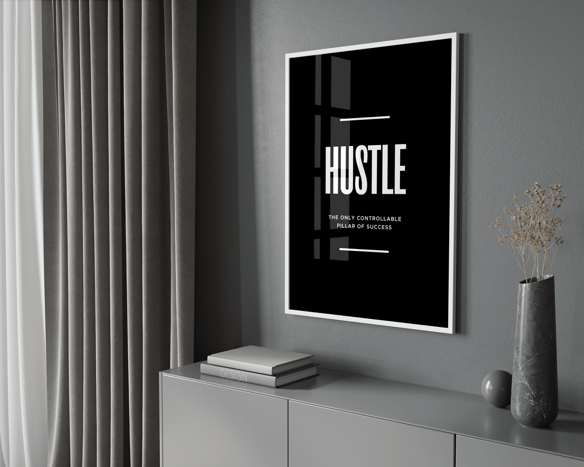 Hustle Poster - Posters, Prints & Wall Art | HYPE Posters