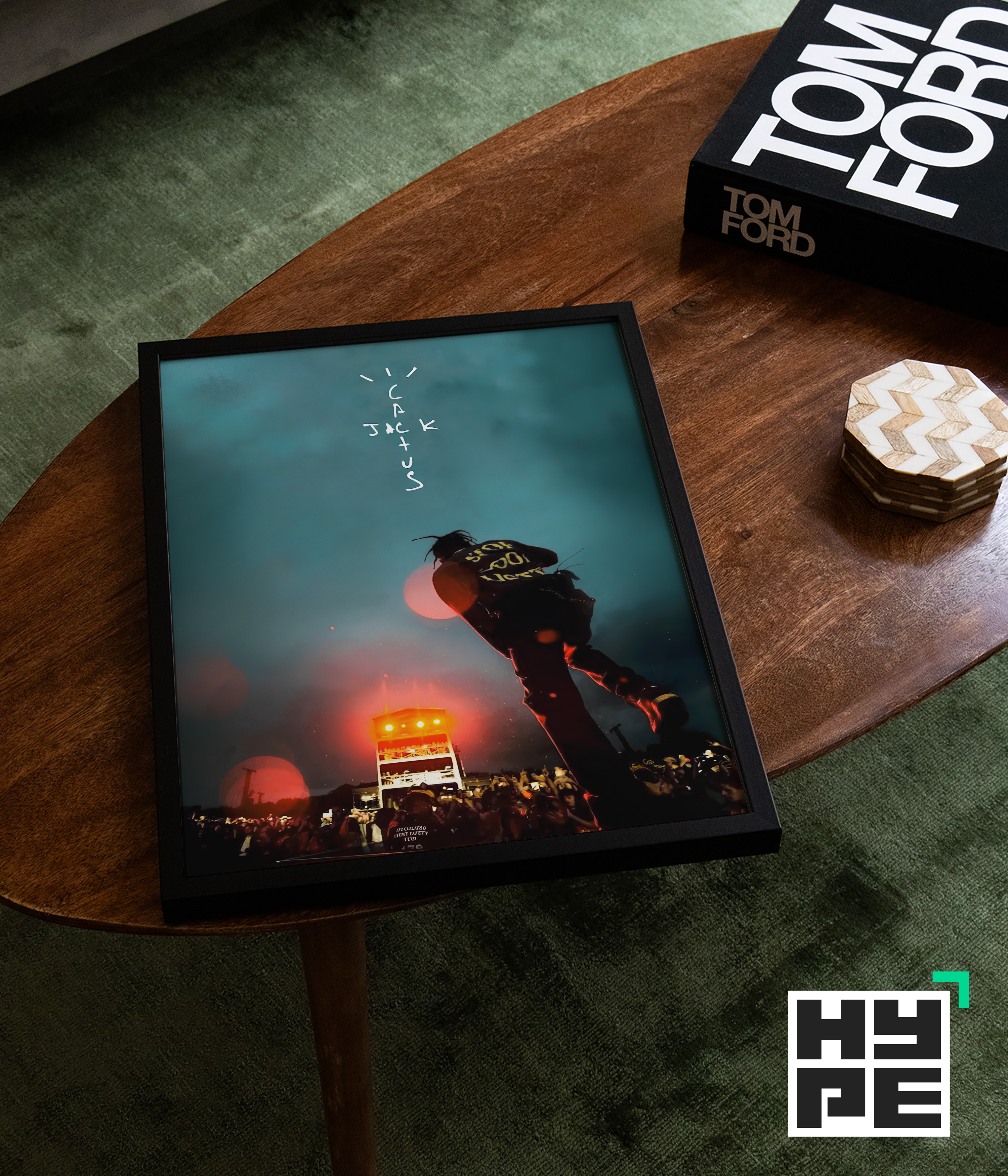 Travis Scott 'Concert' Poster | Hype Posters