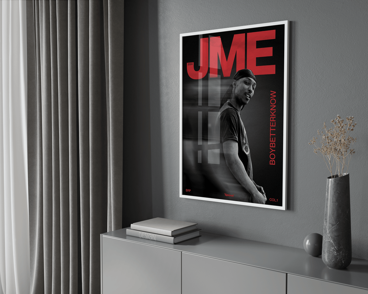 JME - Boy Better Know Poster - Posters, Prints & Wall Art | HYPE Posters