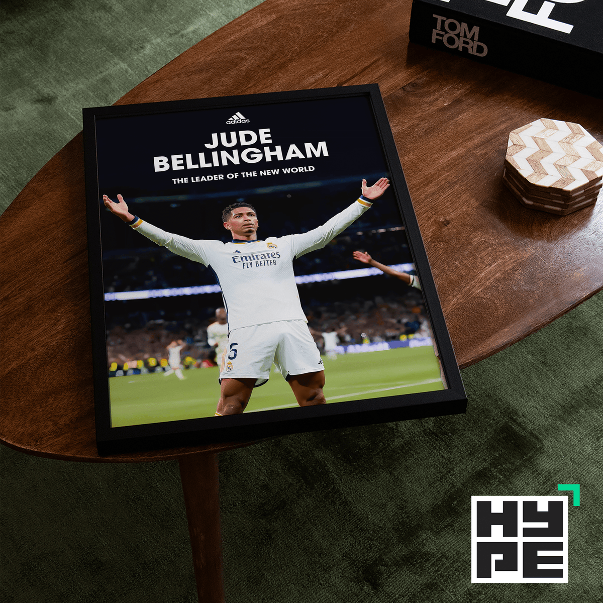 Jude Bellingham 'Leader' Poster - Posters, Prints & Wall Art | HYPE Posters