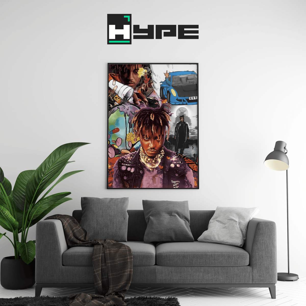 Juice WRLD 'LEGACY' Poster - Posters, Prints & Wall Art | HYPE Posters