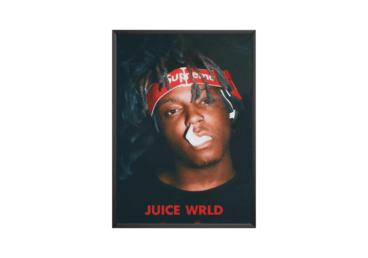 Juice WRLD - Supreme Poster - Posters, Prints & Wall Art | HYPE Posters