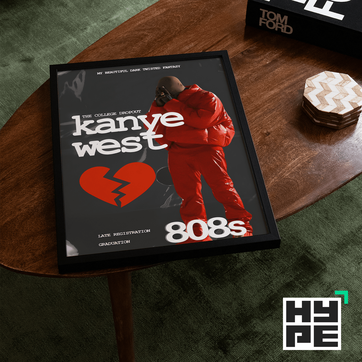 Kanye West 808 Poster - Posters, Prints & Wall Art | HYPE Posters