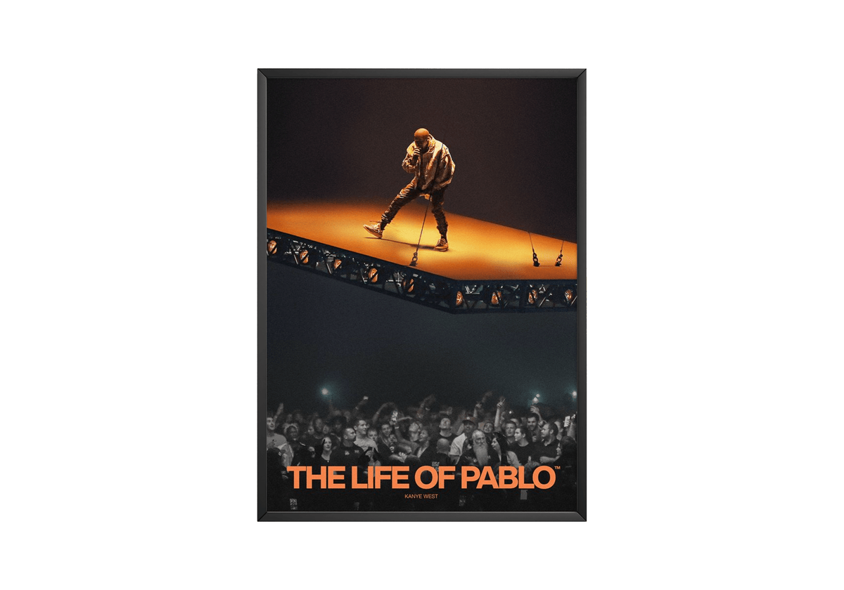 Kanye West 'Pablo' Performance Poster - Posters, Prints & Wall Art | HYPE Posters