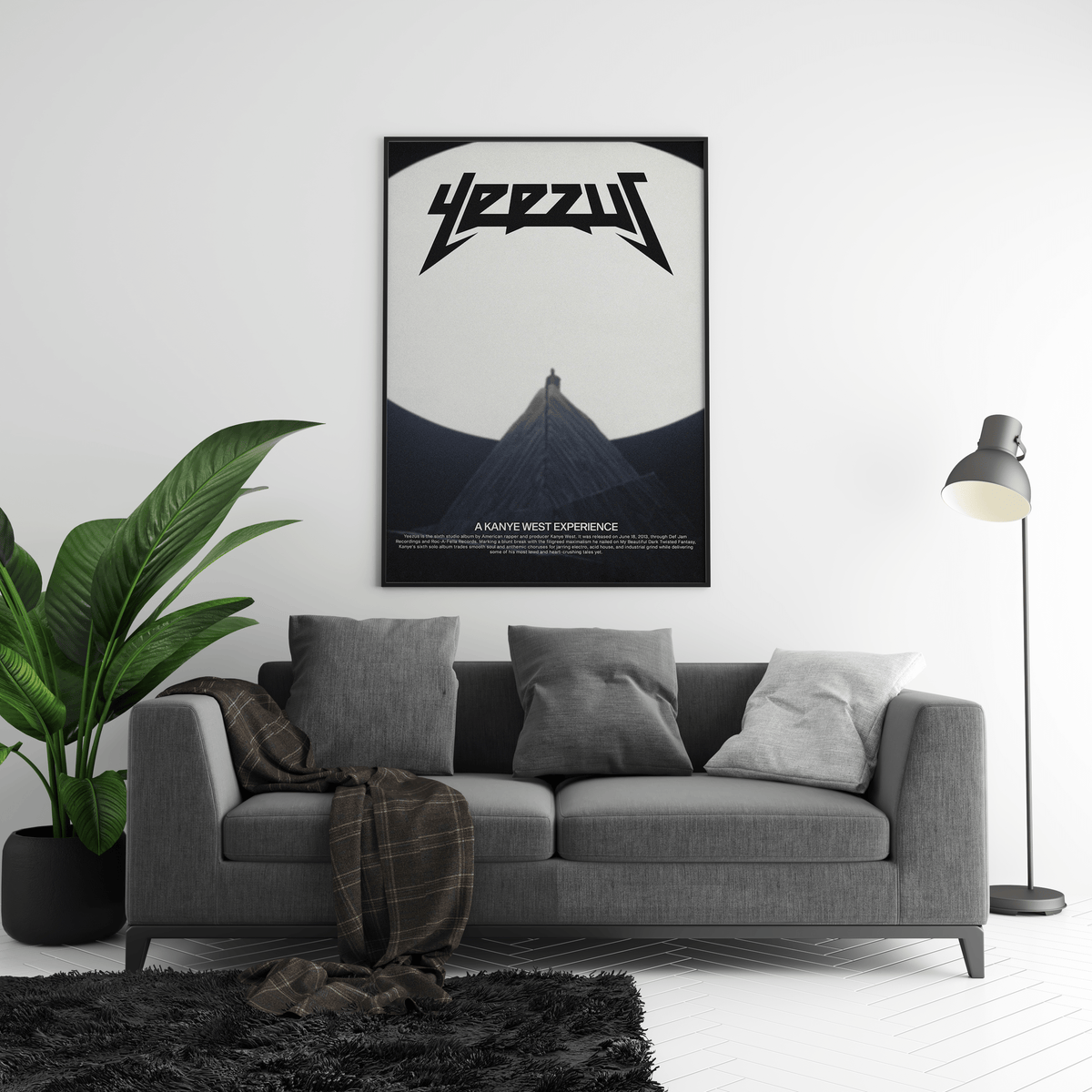 Kanye West Yeezus Poster - Posters, Prints & Wall Art | HYPE Posters