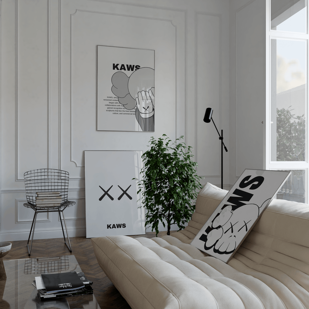 KAWS Aesthetic Poster Set - Posters, Prints & Wall Art | HYPE Posters
